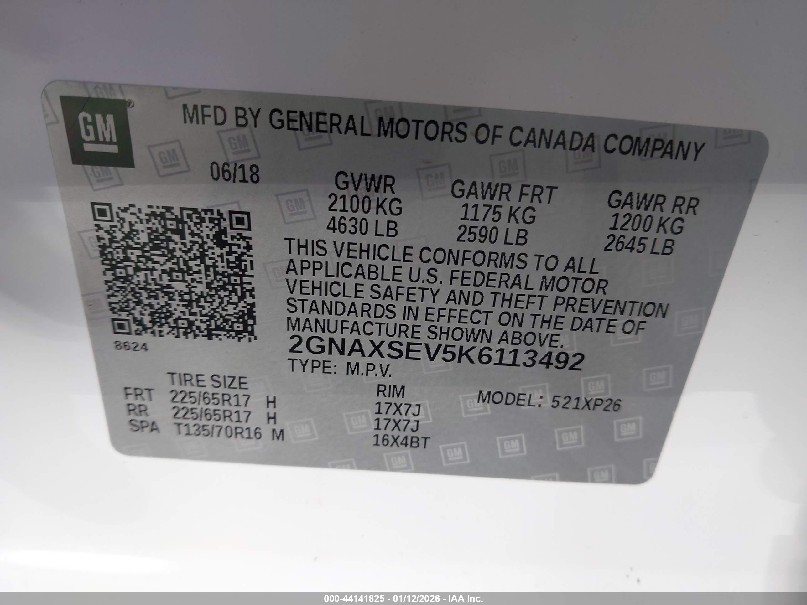 CHEVROLET EQUINOX image 9
