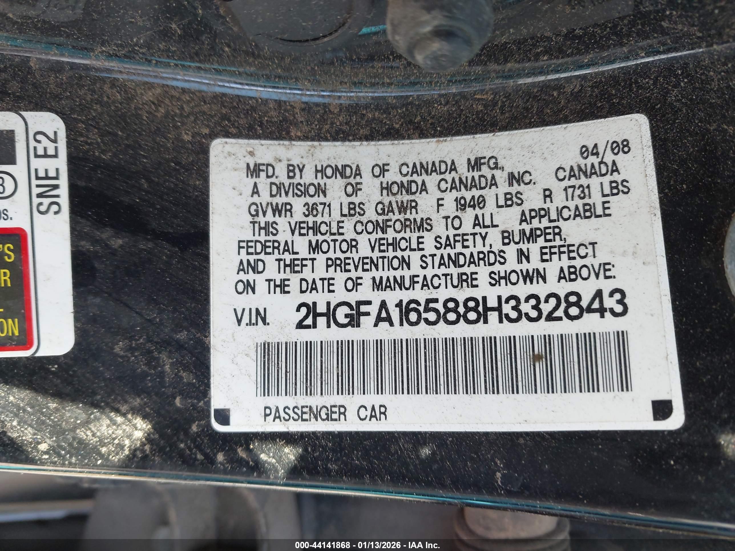 HONDA CIVIC image 9