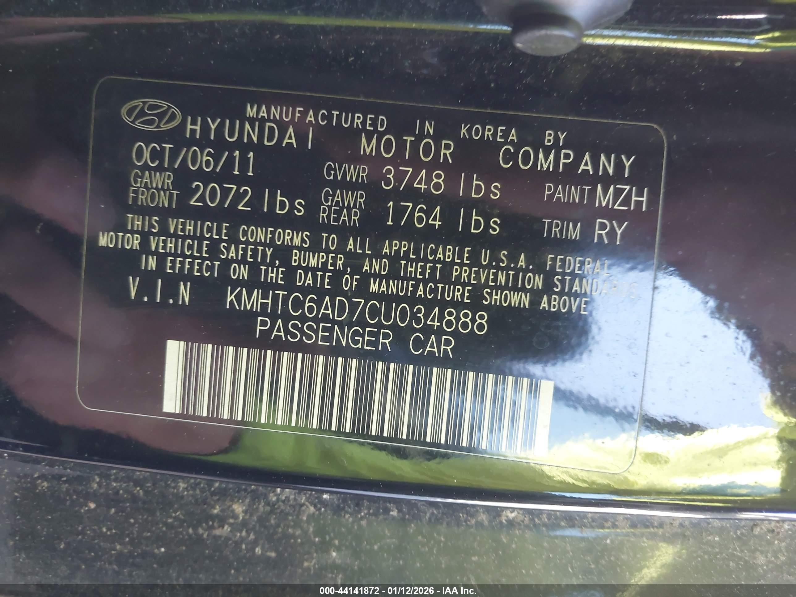 HYUNDAI VELOSTER image 9