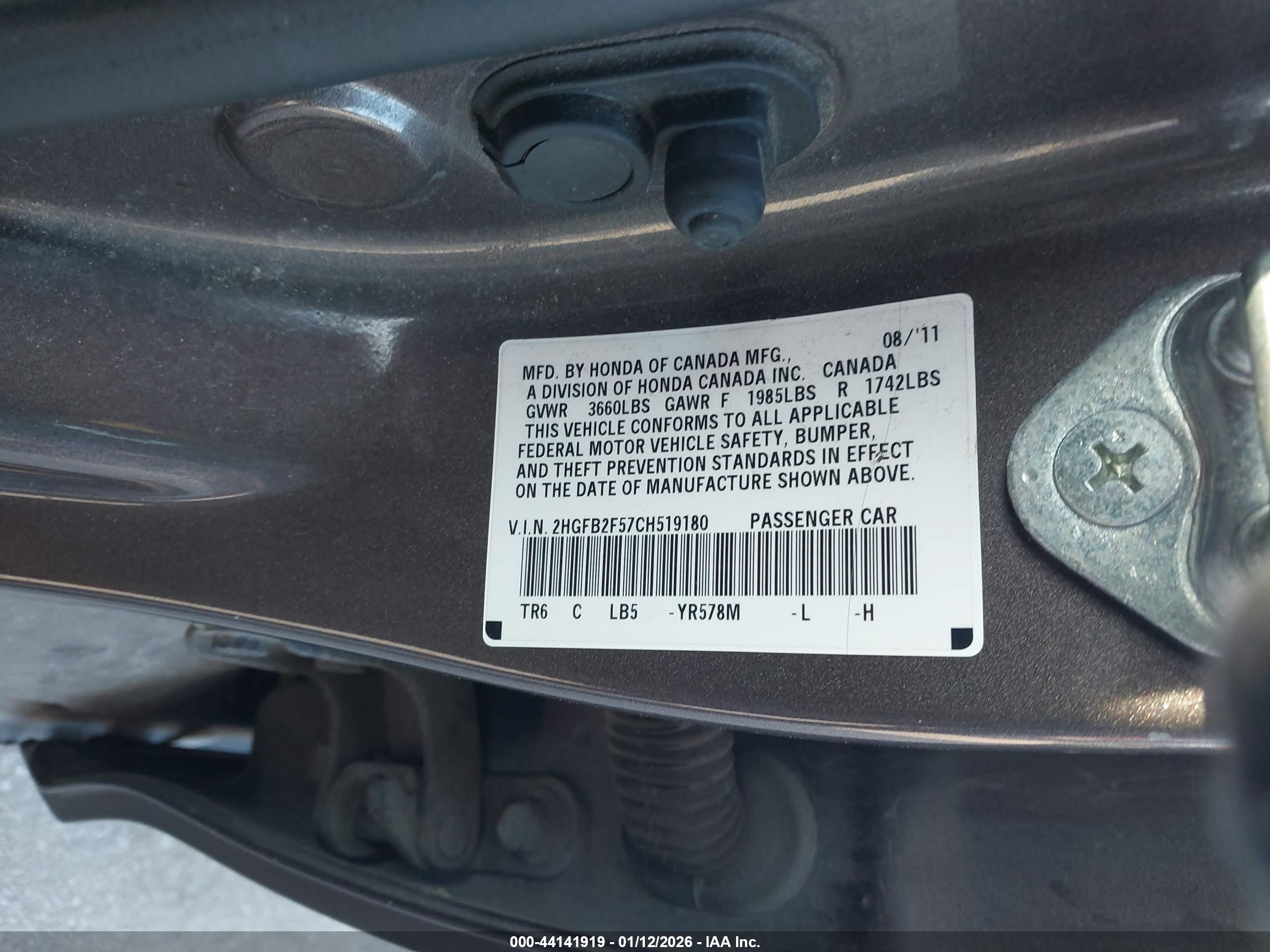 HONDA CIVIC image 9