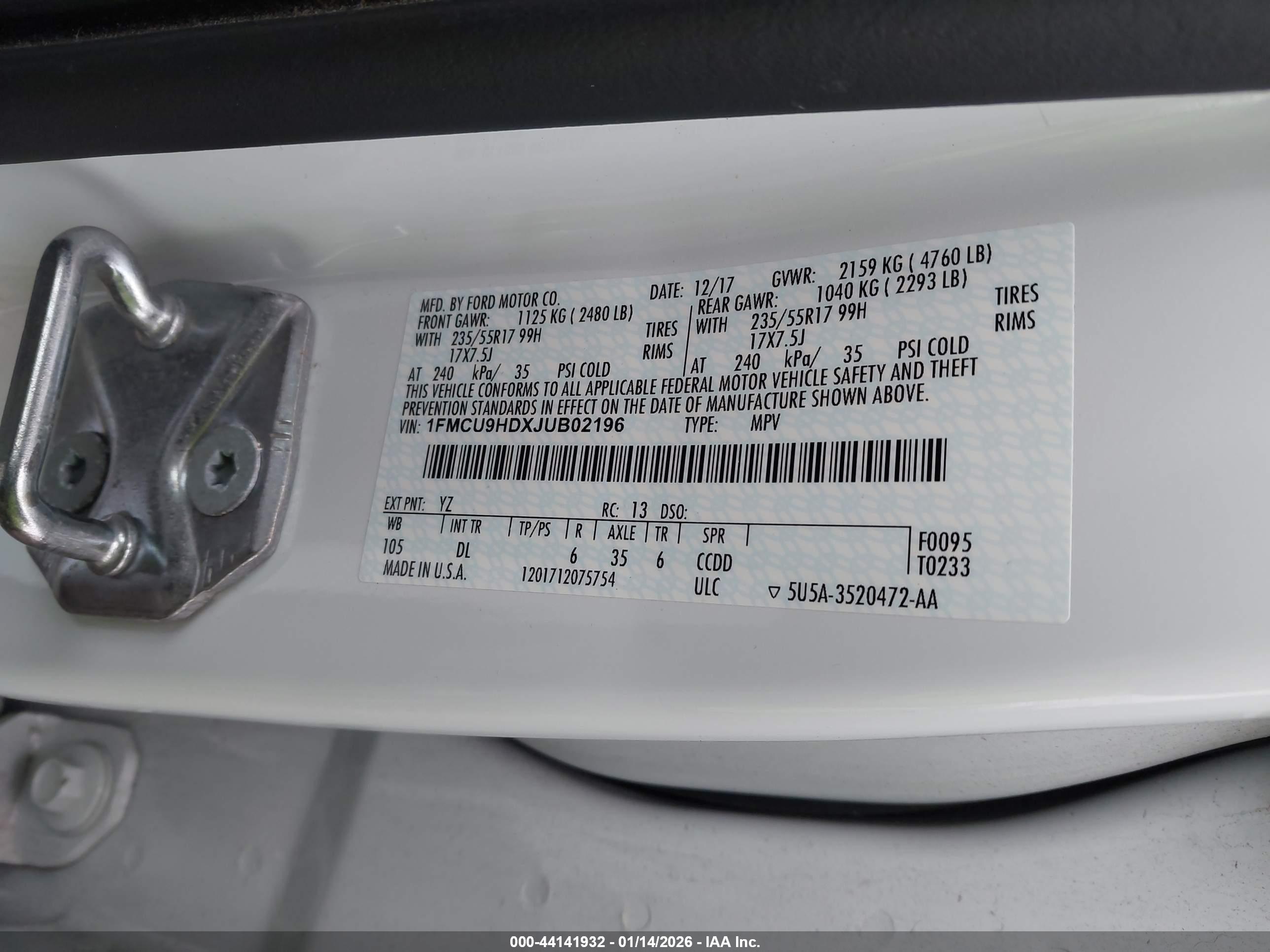 FORD ESCAPE image 9