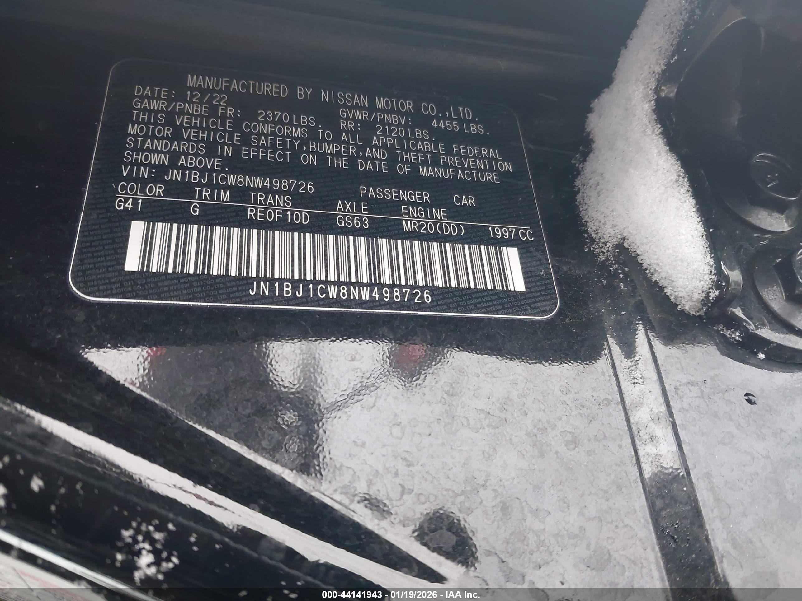 NISSAN ROGUE image 9