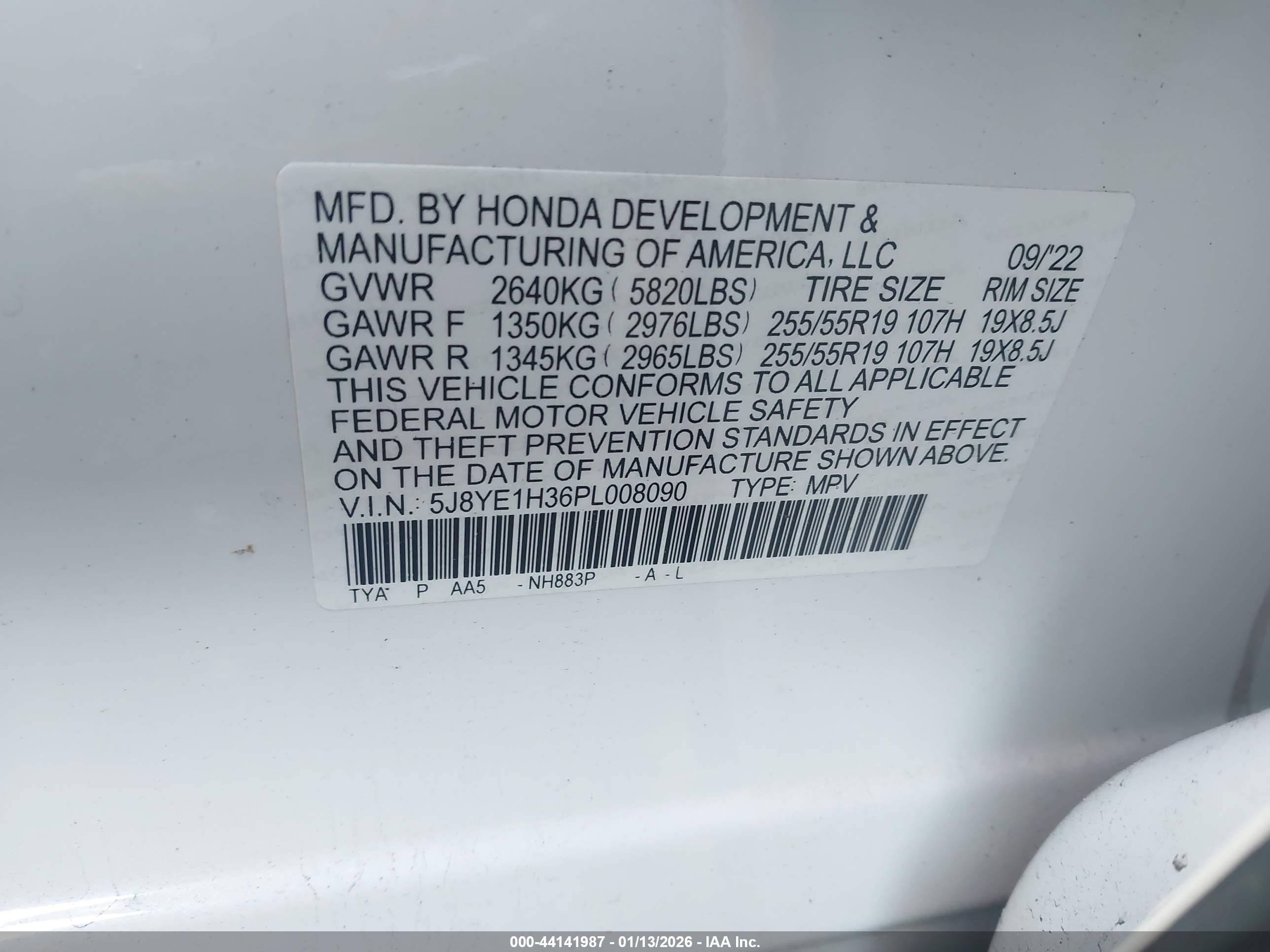 ACURA MDX image 9