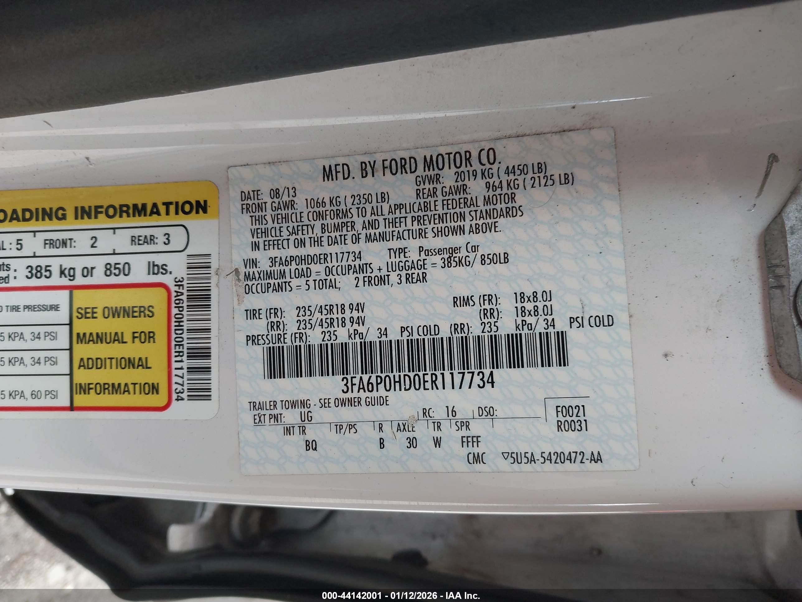 FORD FUSION image 9