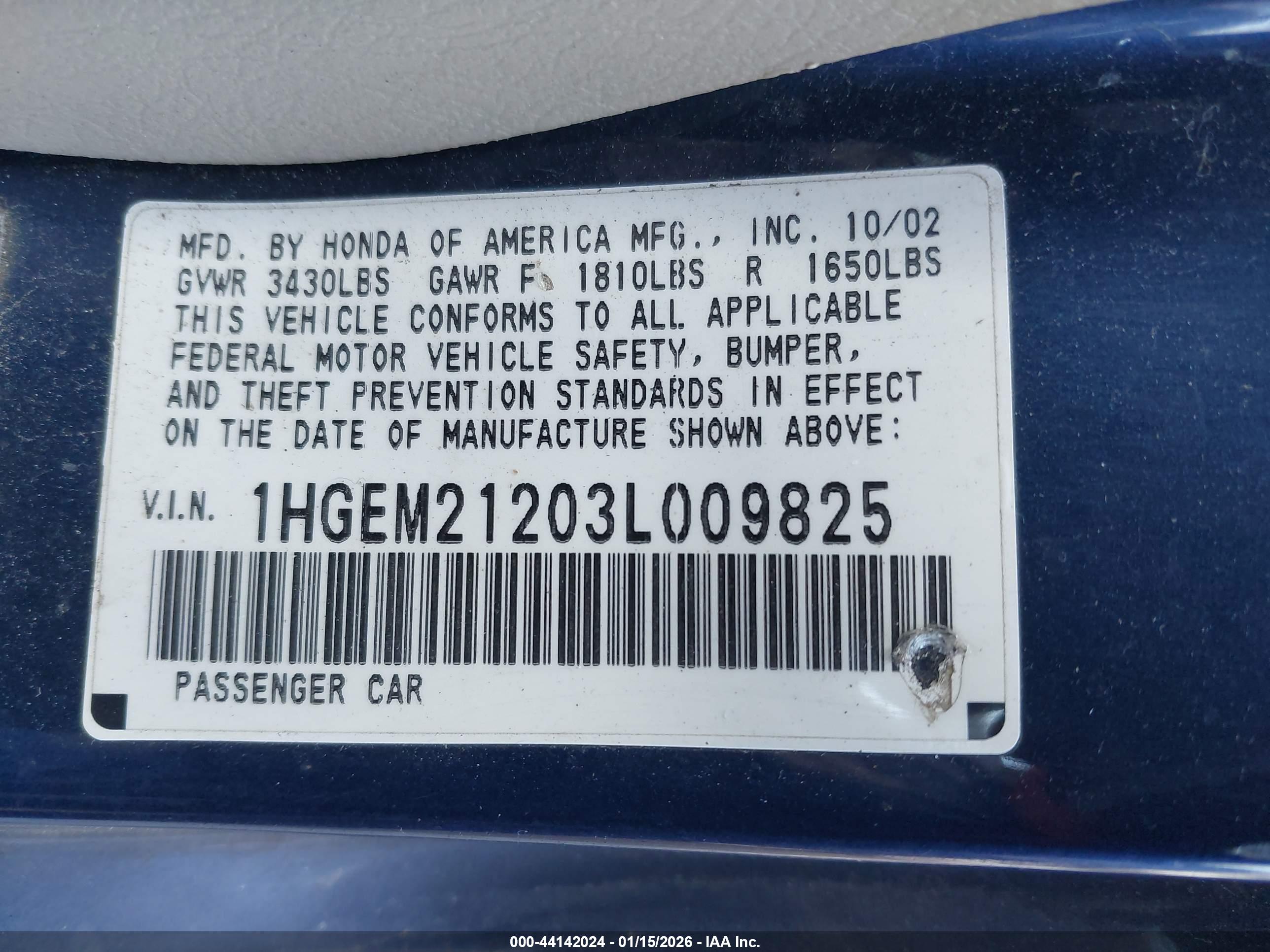 HONDA CIVIC image 9