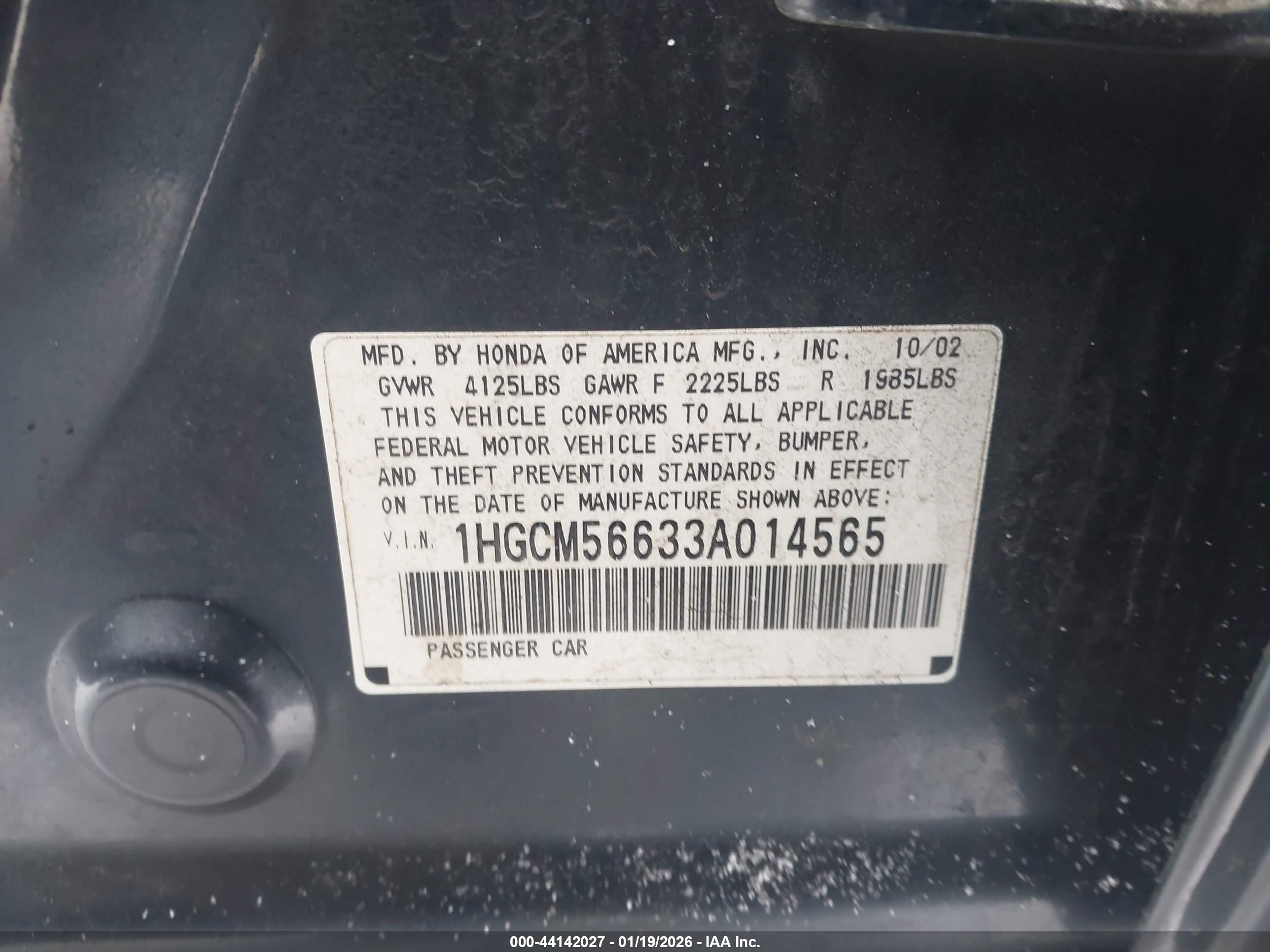 HONDA ACCORD image 9