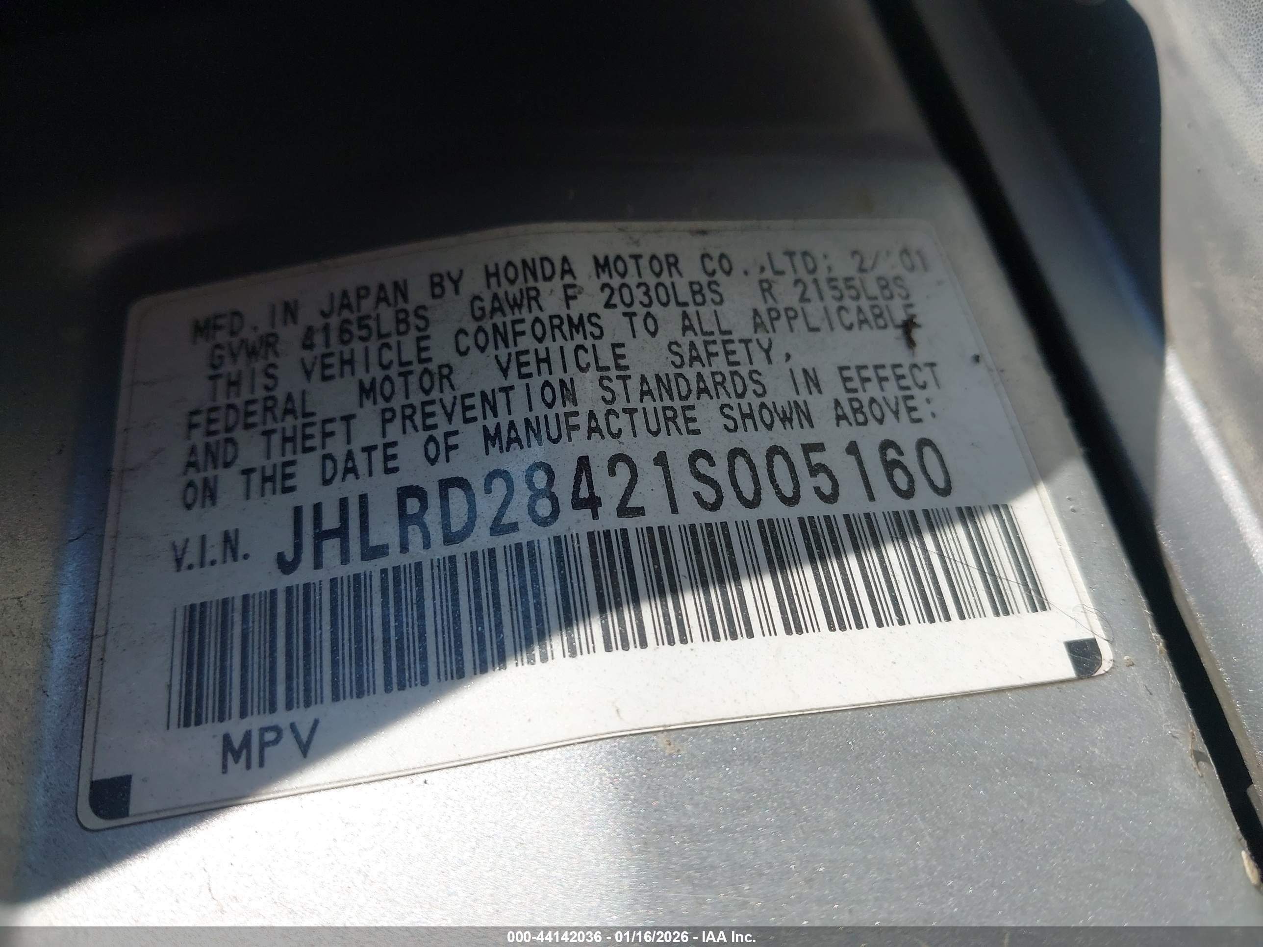HONDA CR-V image 9