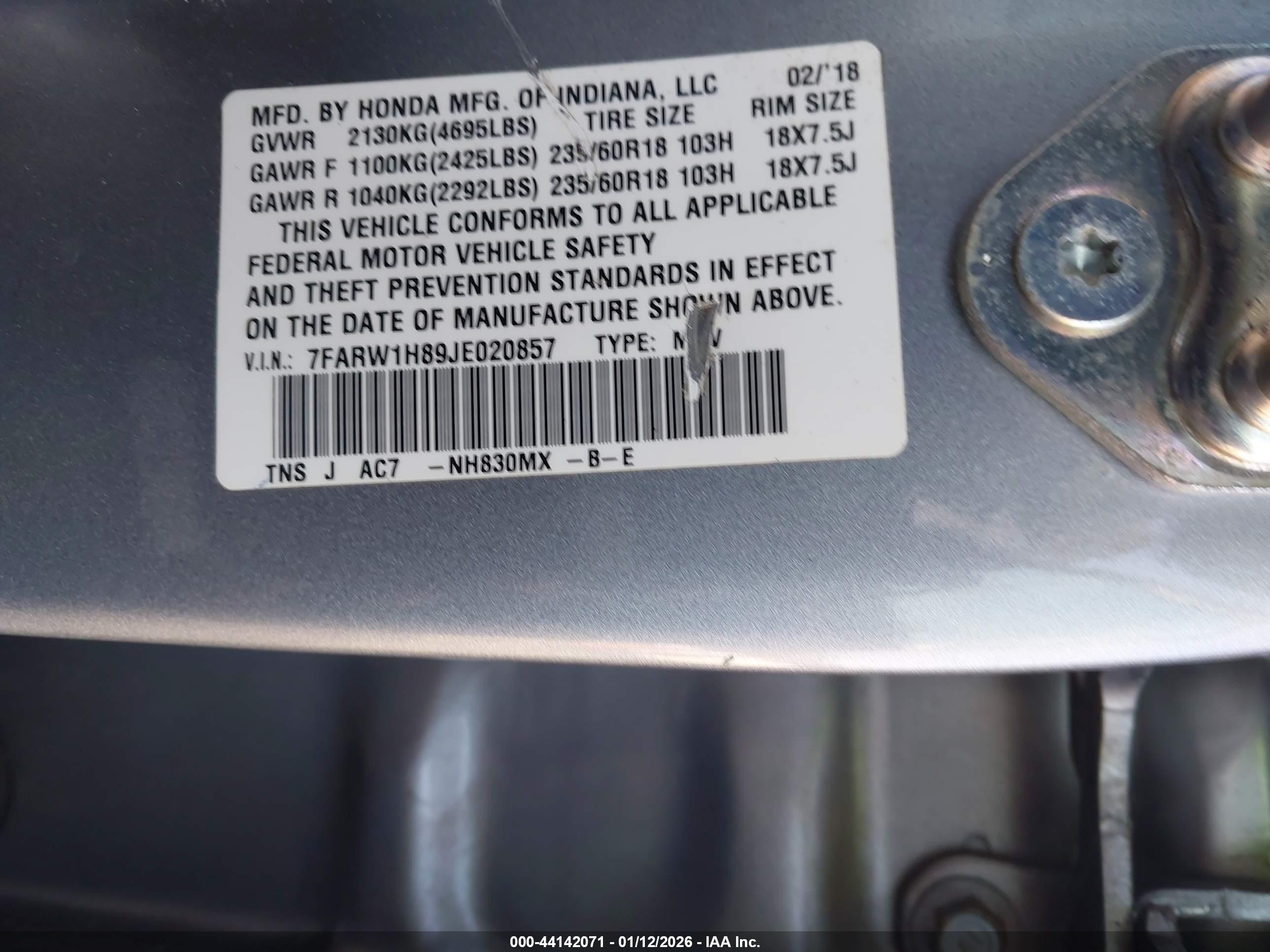 HONDA CR-V image 9