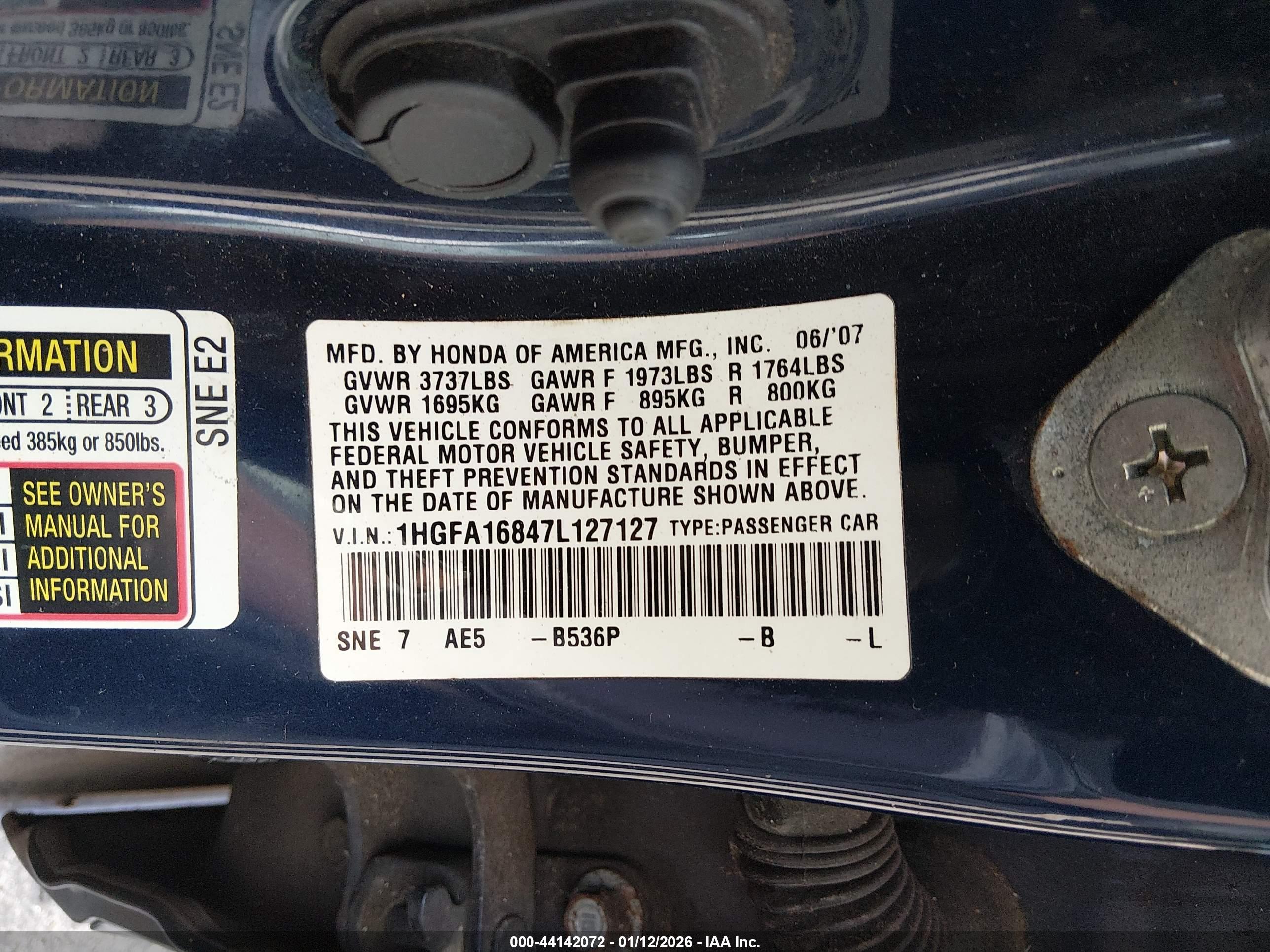 HONDA CIVIC image 9