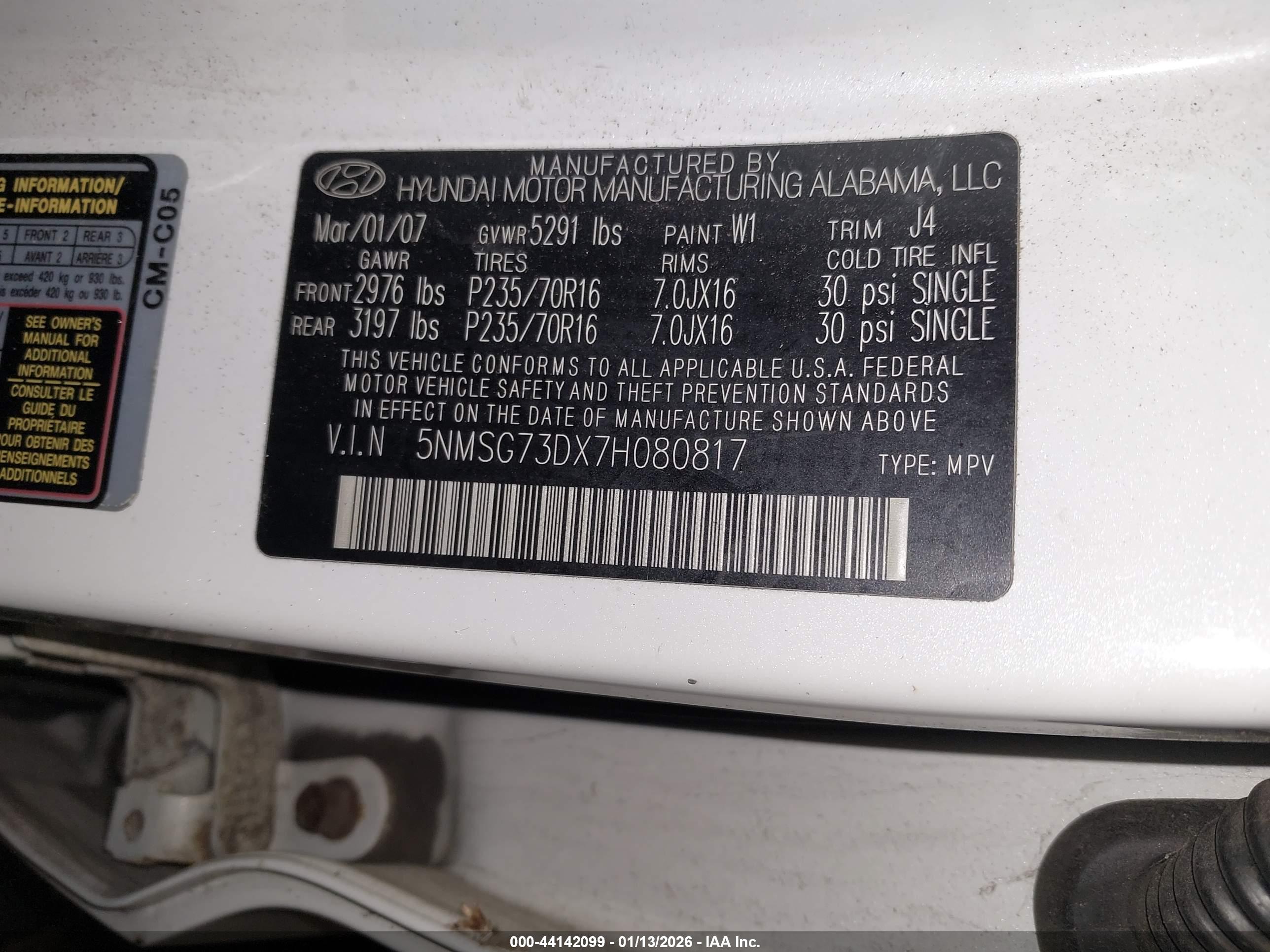 HYUNDAI SANTA image 9