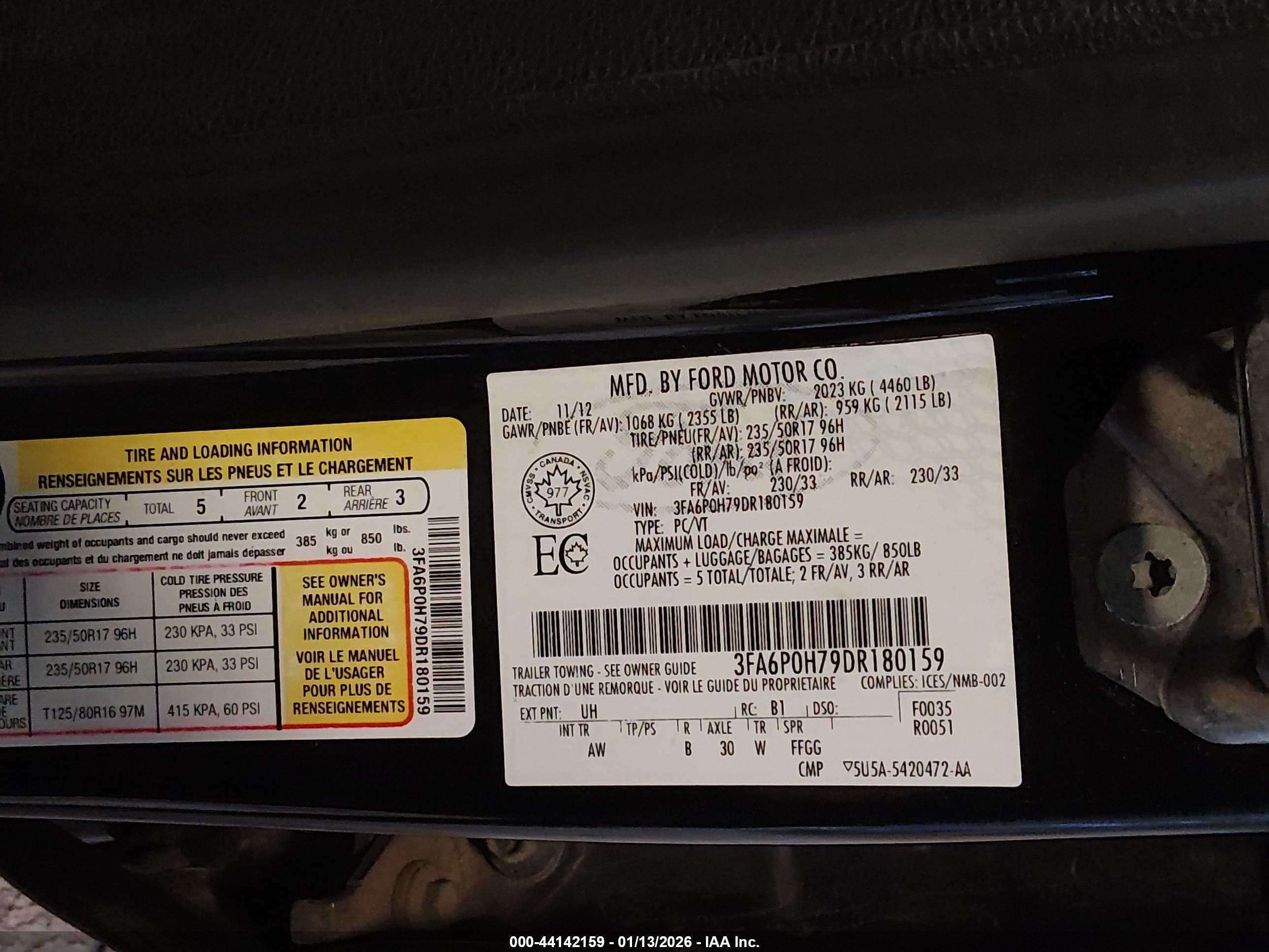 FORD FUSION image 9