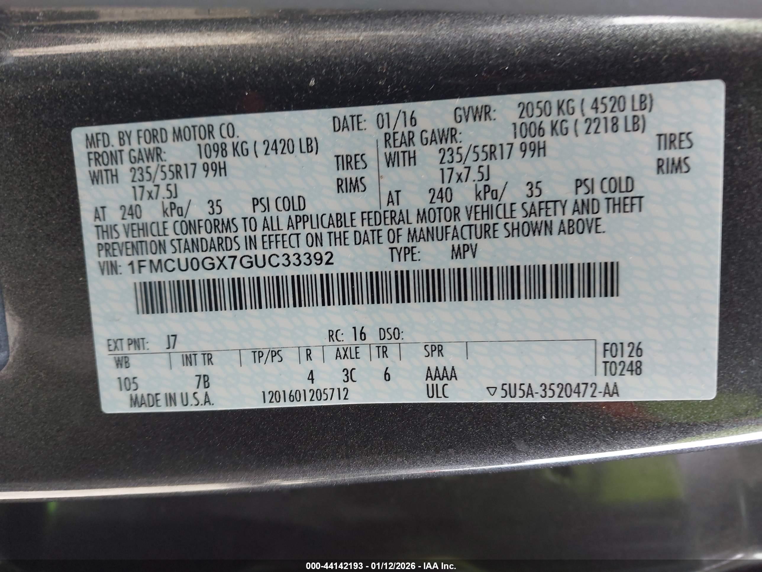 FORD ESCAPE image 9