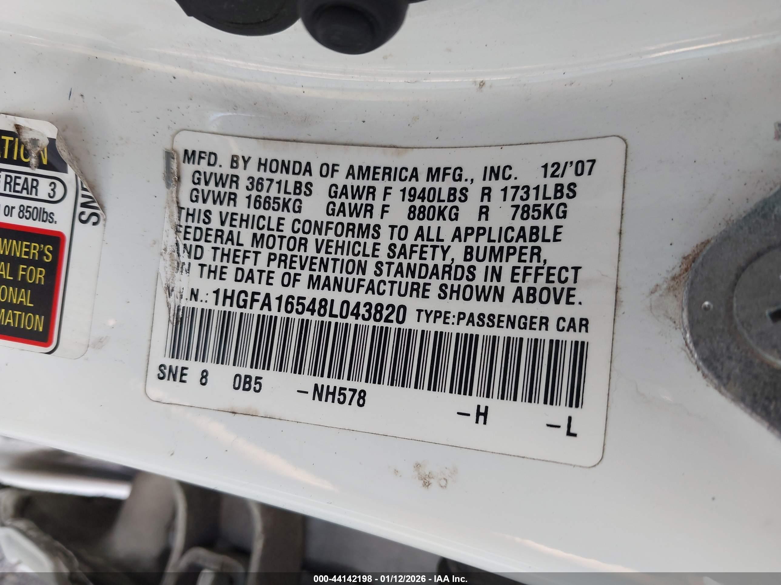 HONDA CIVIC image 9