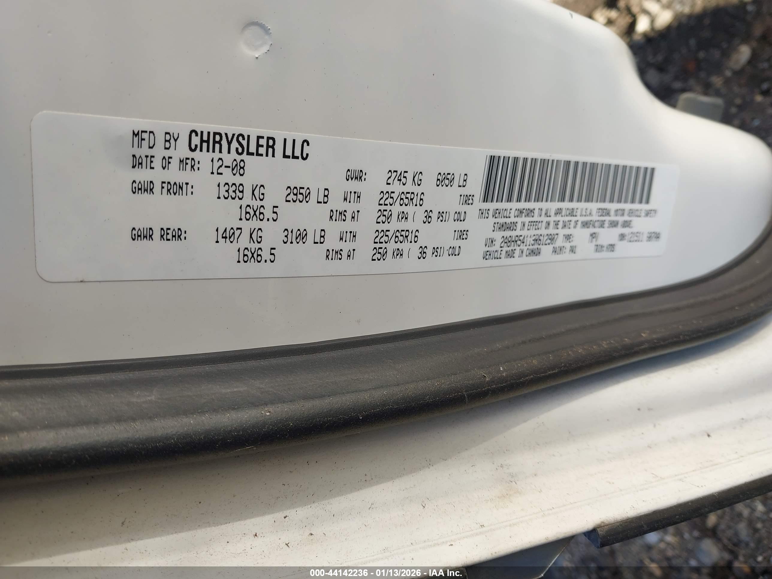 CHRYSLER TOWN image 9