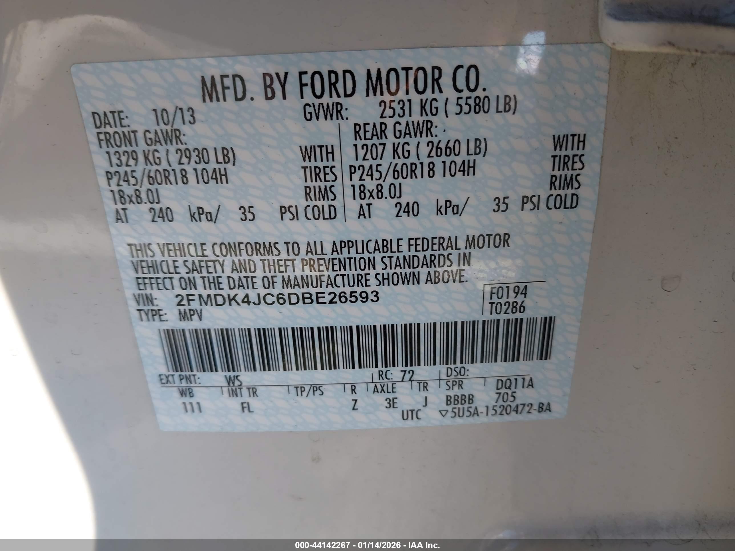 FORD EDGE image 9