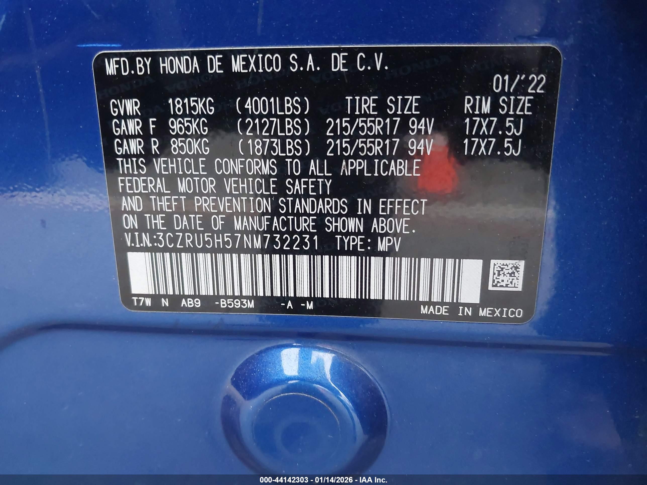 HONDA HR-V image 9