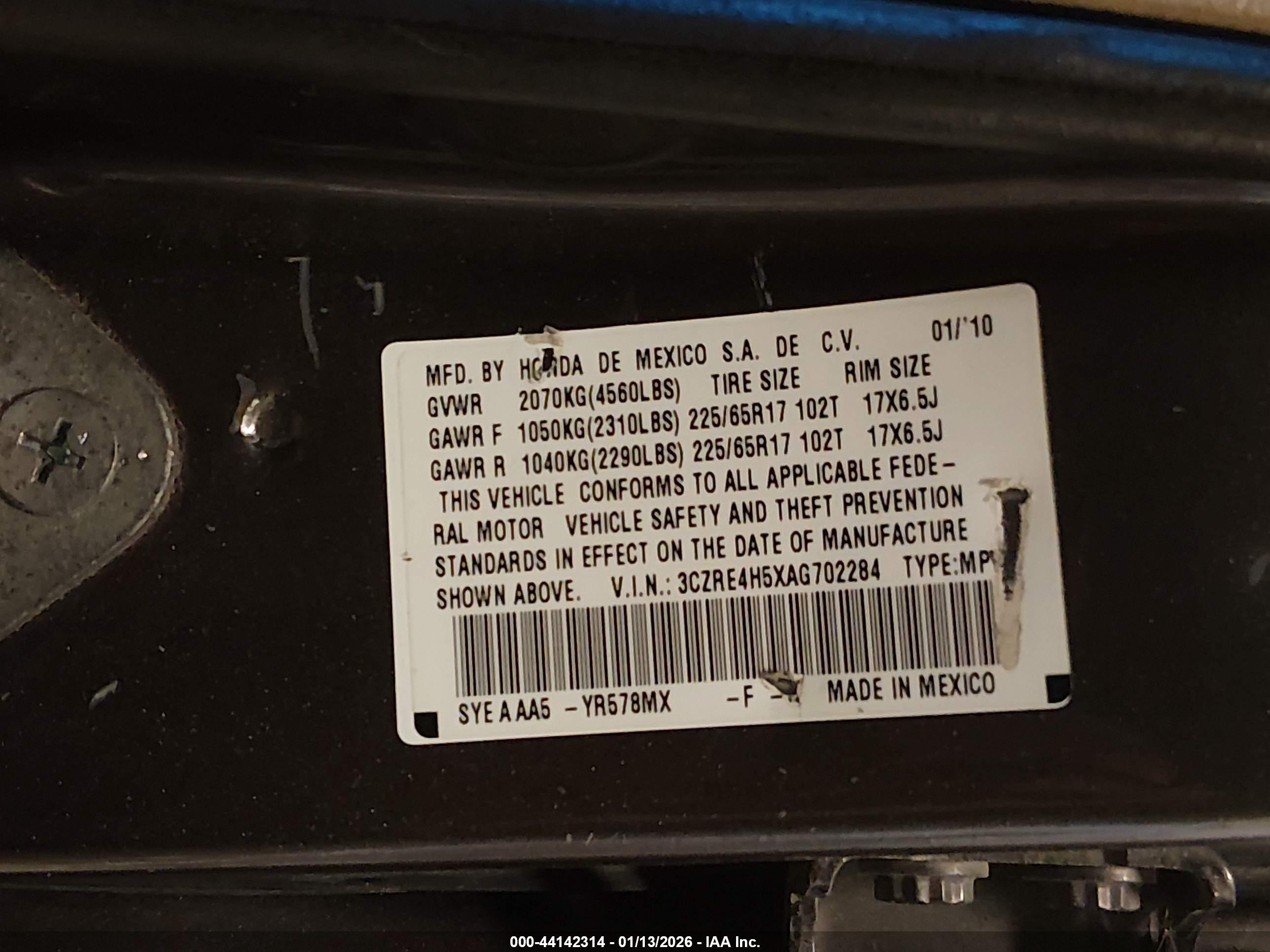 HONDA CR-V image 9