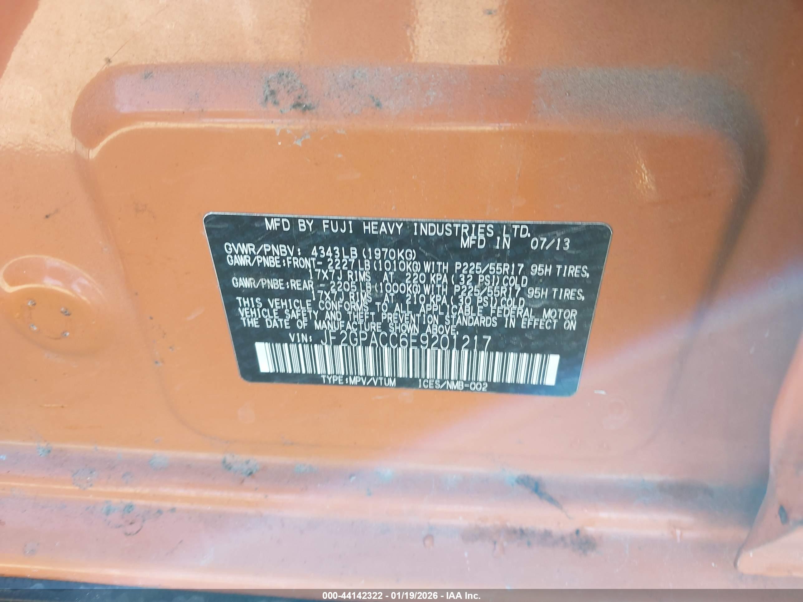 SUBARU XV image 9