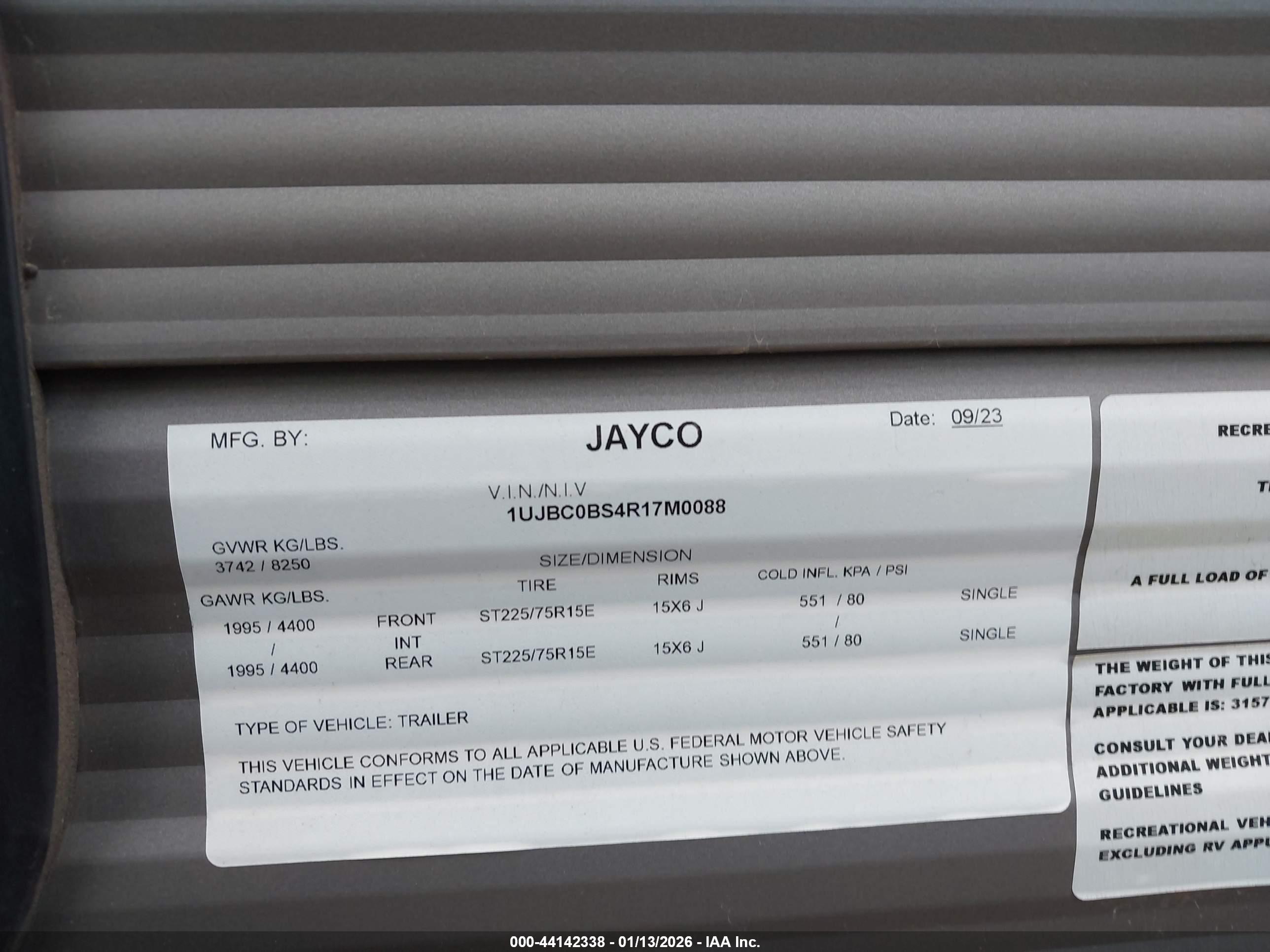 JAYCO 294 image 9