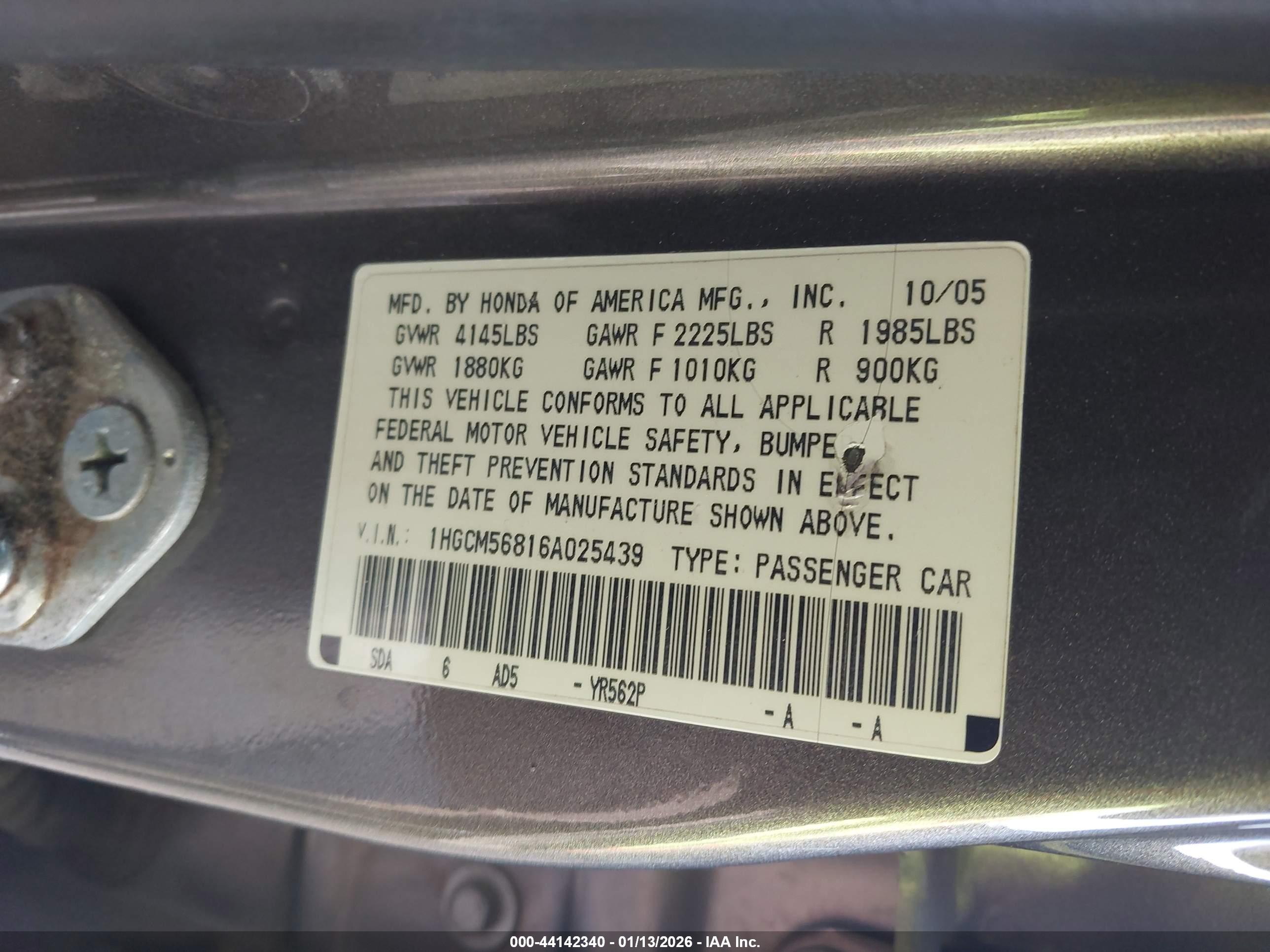 HONDA ACCORD image 9