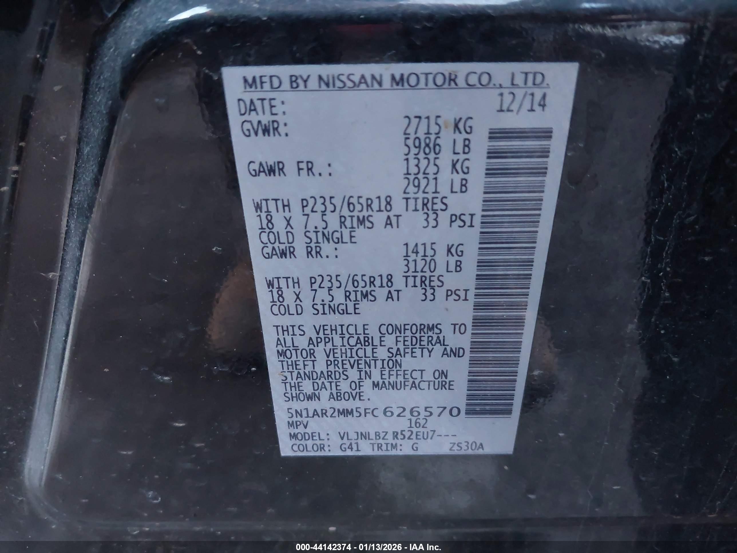 NISSAN PATHFINDER image 9