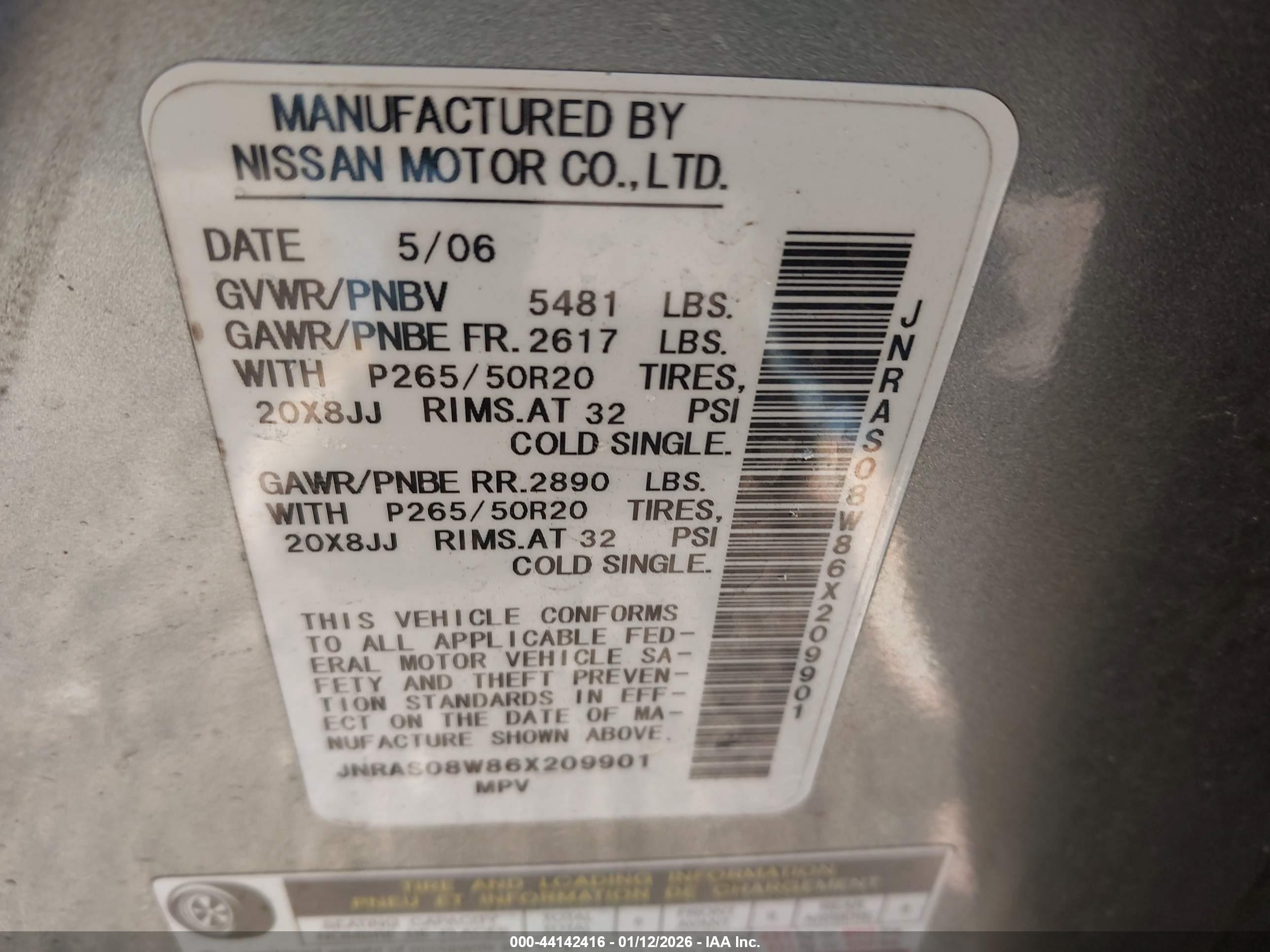 INFINITI FX35 image 9