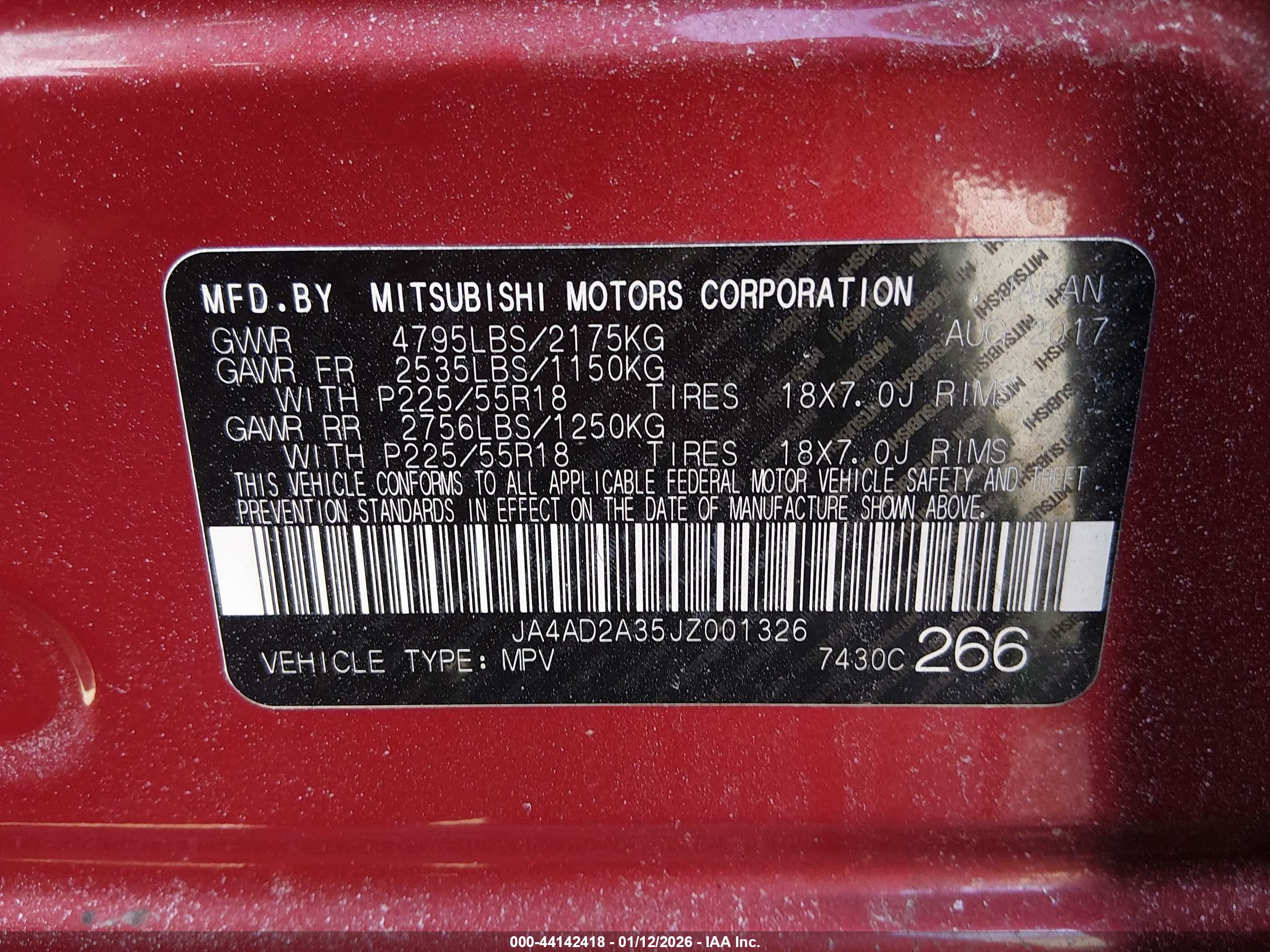 MITSUBISHI OUTLANDER image 9