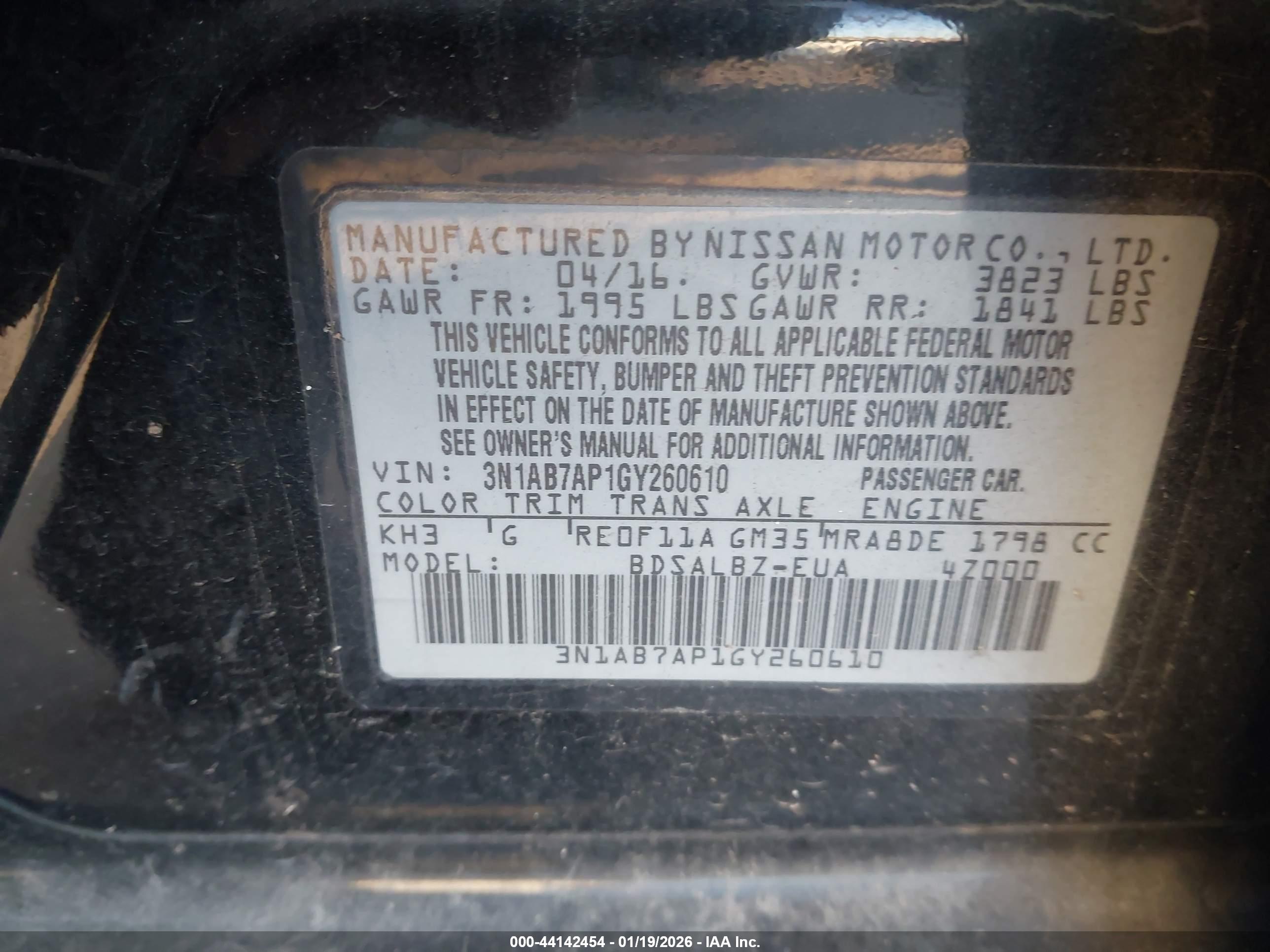 NISSAN SENTRA image 9