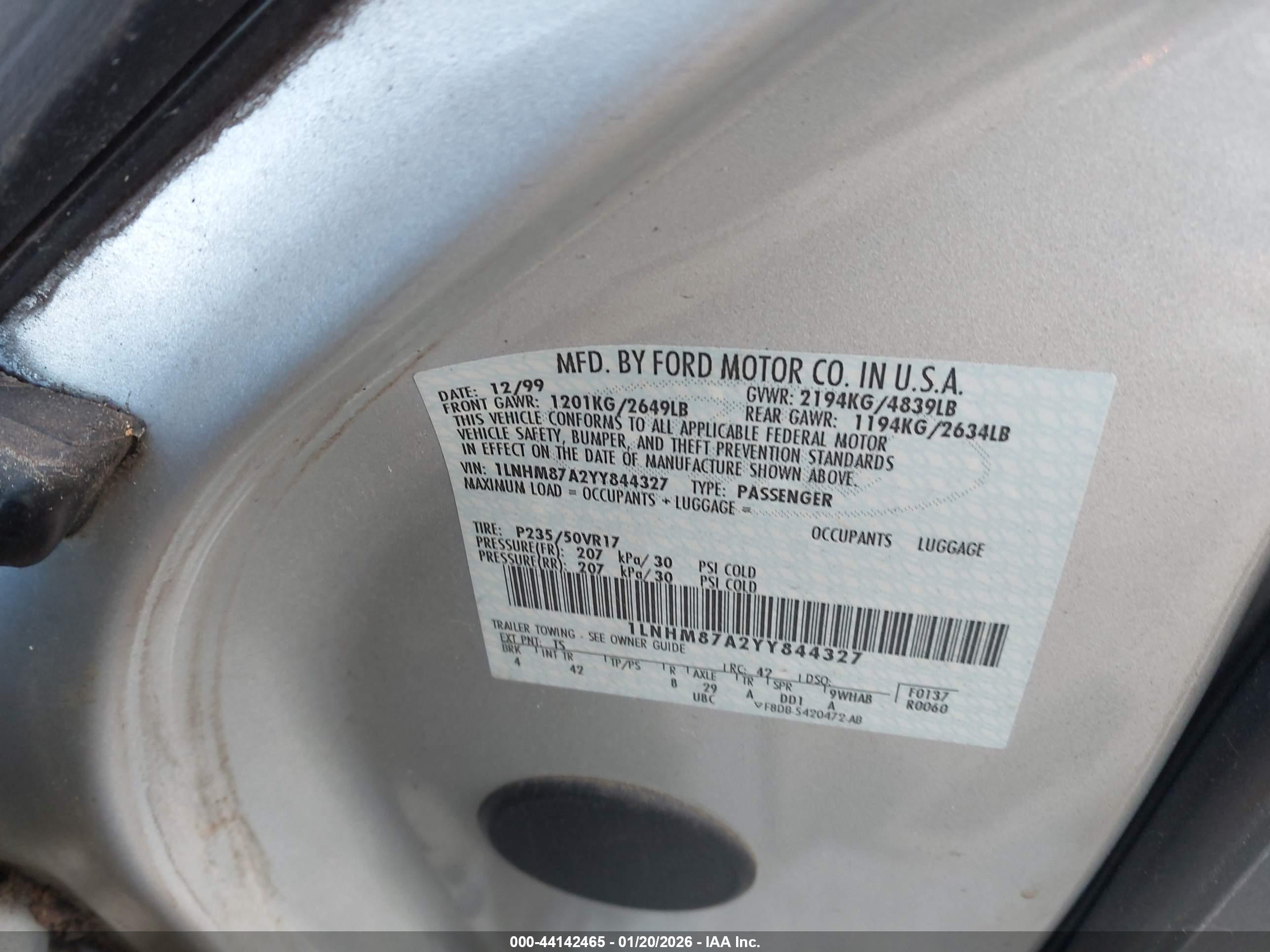 LINCOLN LS image 9