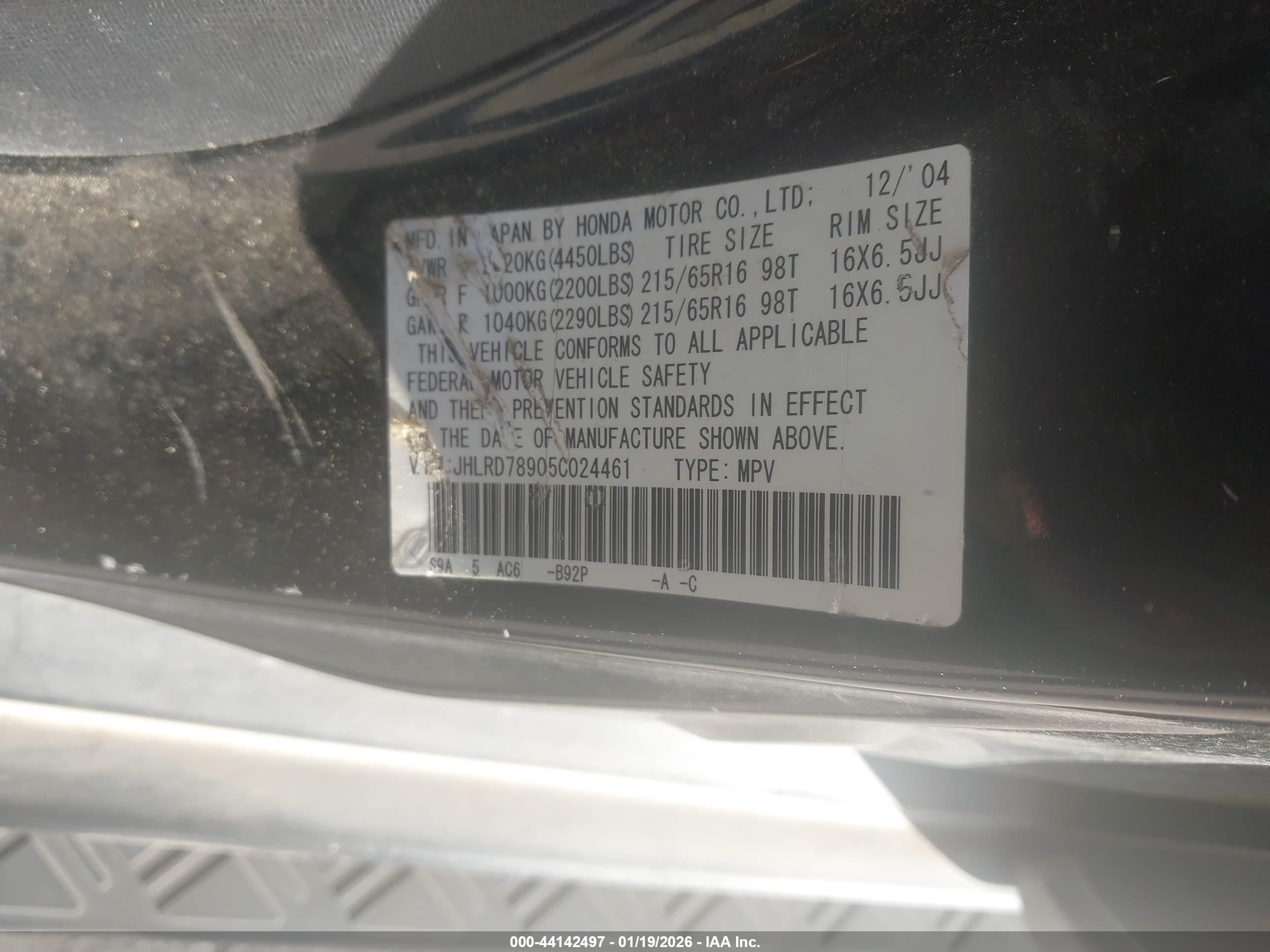 HONDA CR-V image 9