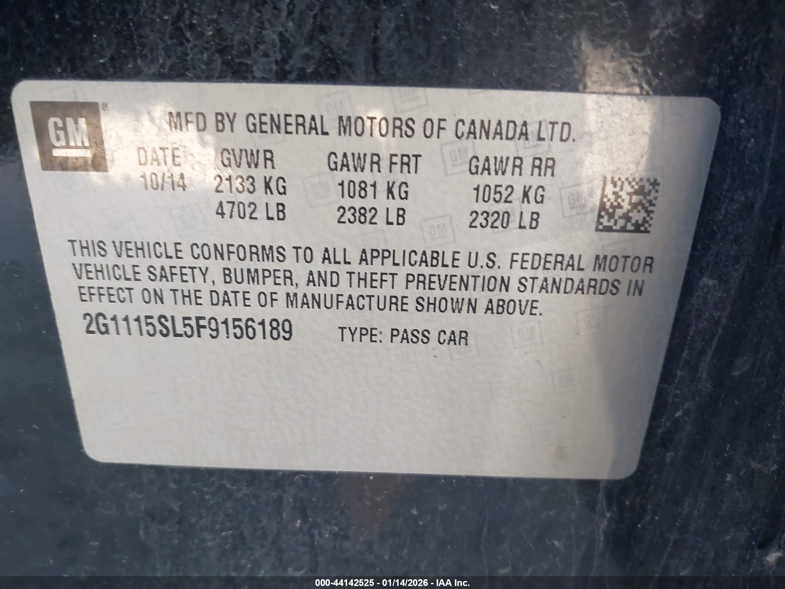 CHEVROLET IMPALA image 9
