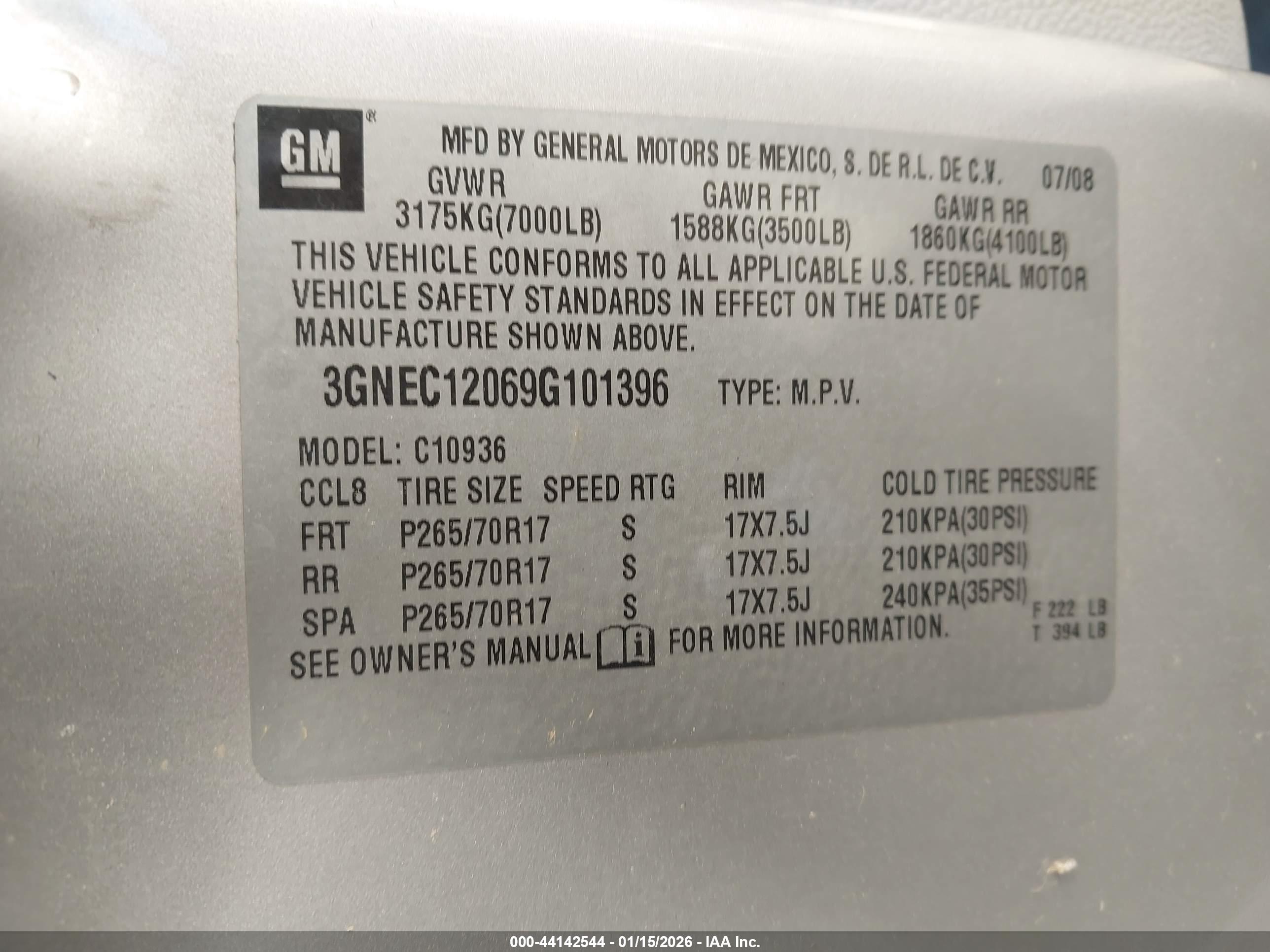 CHEVROLET AVALANCHE image 9
