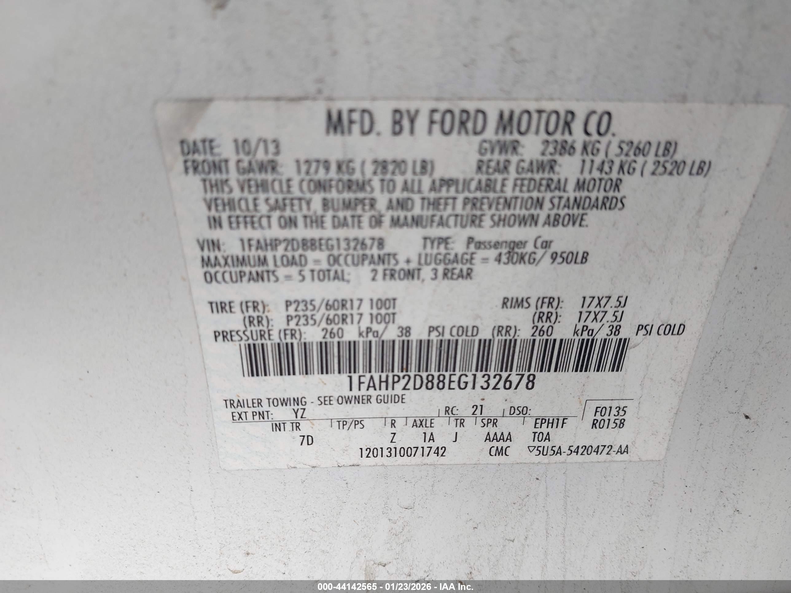 FORD TAURUS image 9