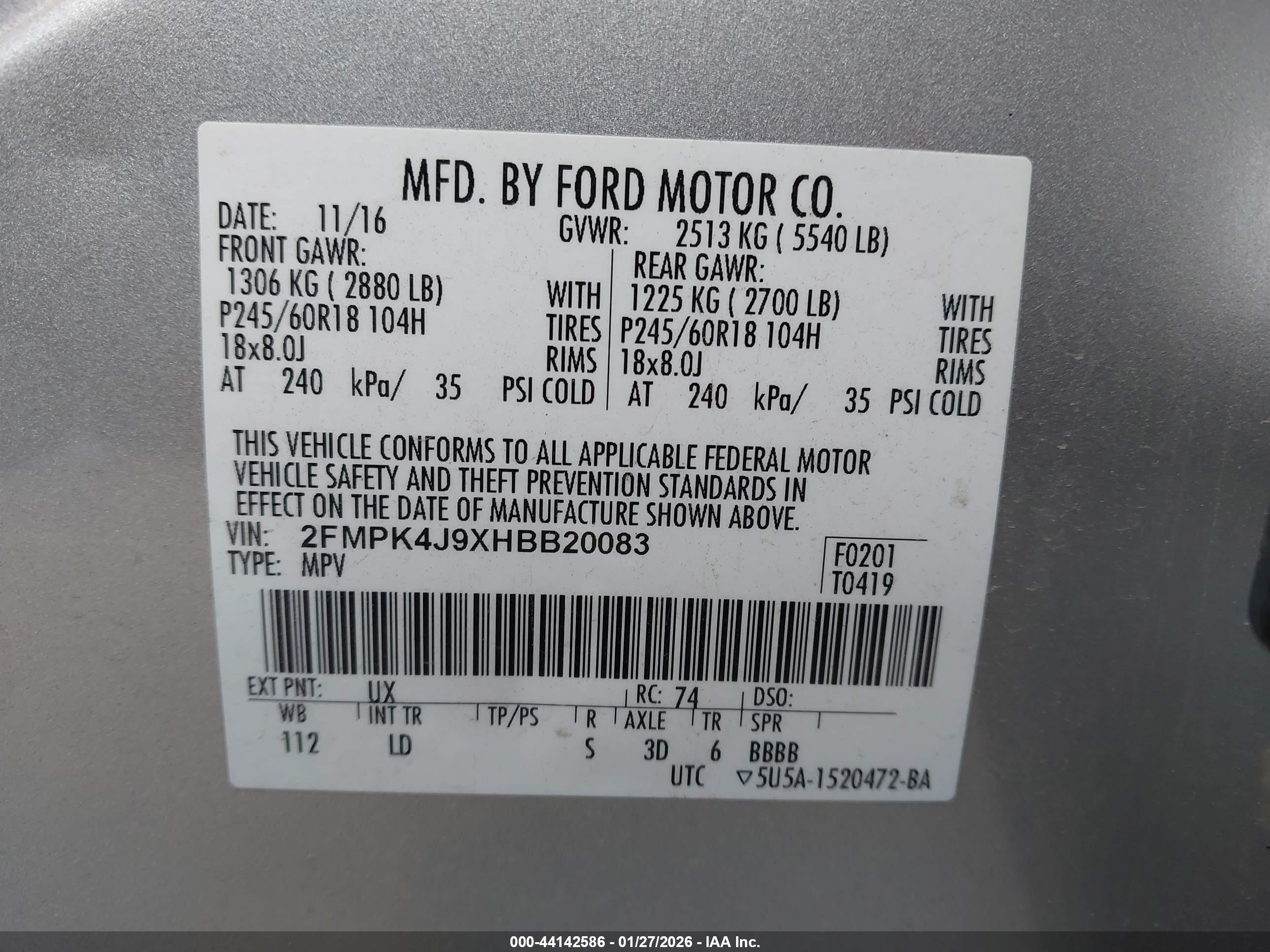 FORD EDGE image 9