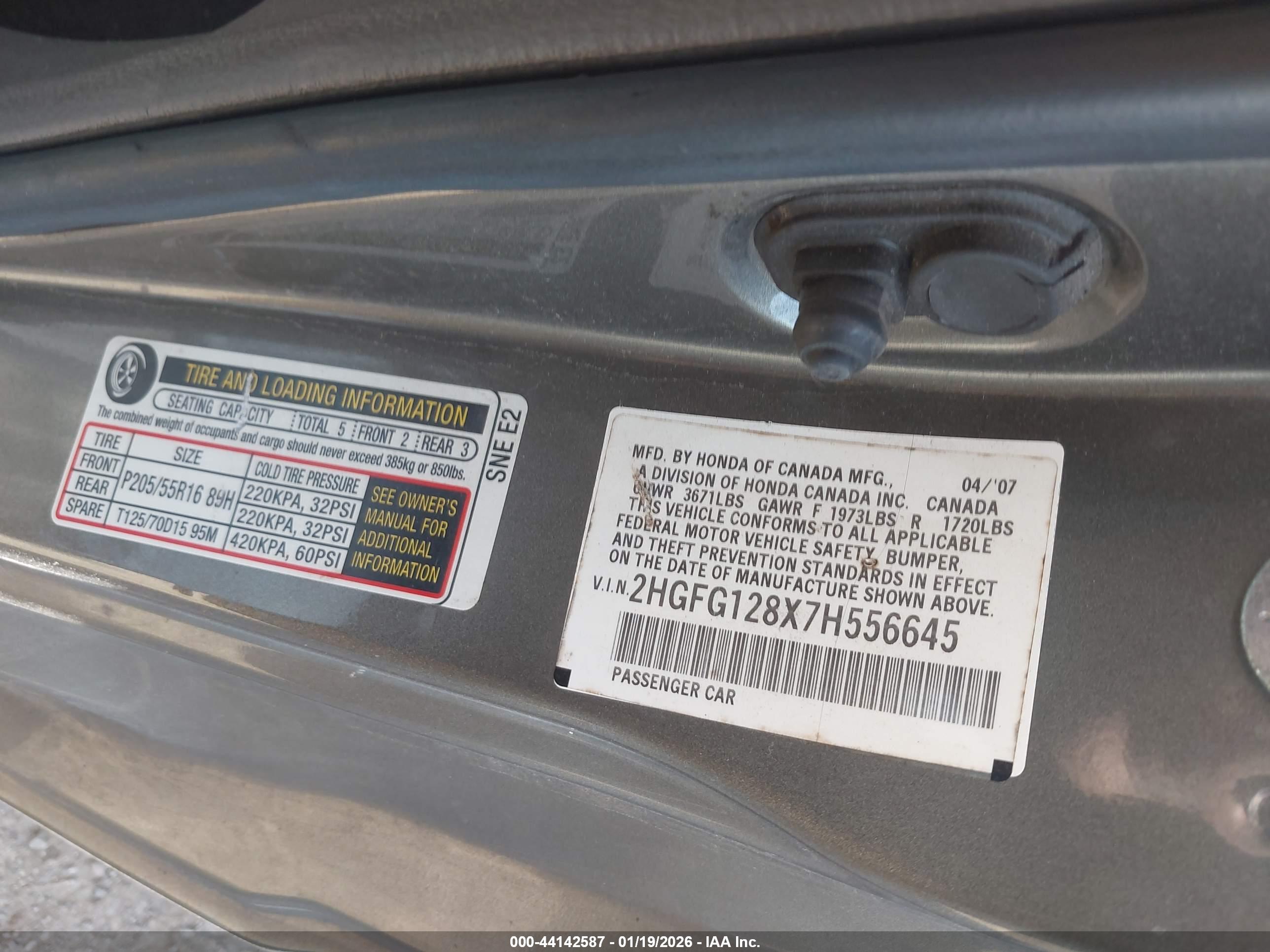 HONDA CIVIC image 9