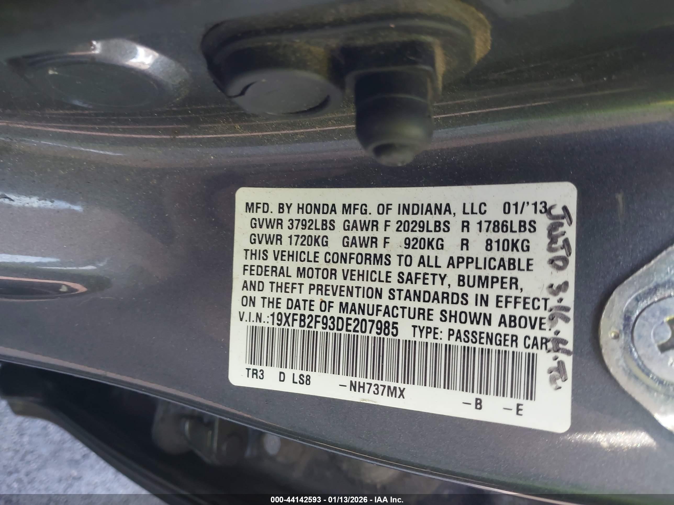 HONDA CIVIC image 9