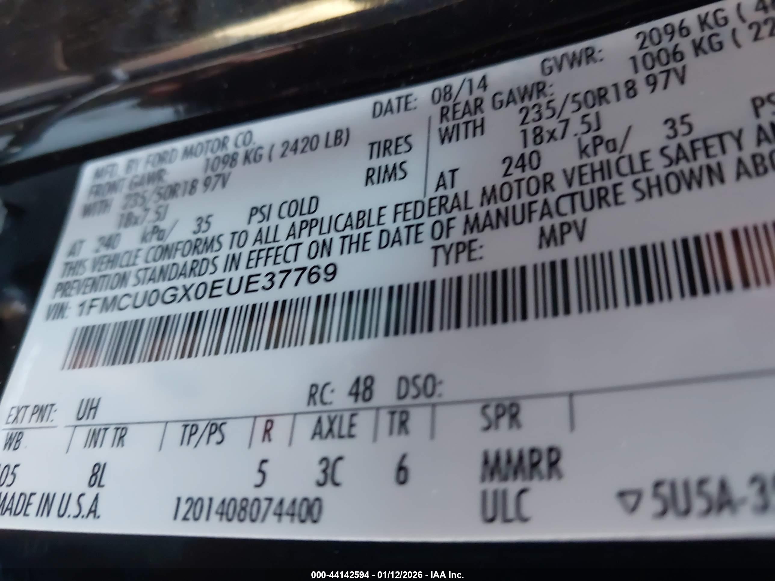 FORD ESCAPE image 9