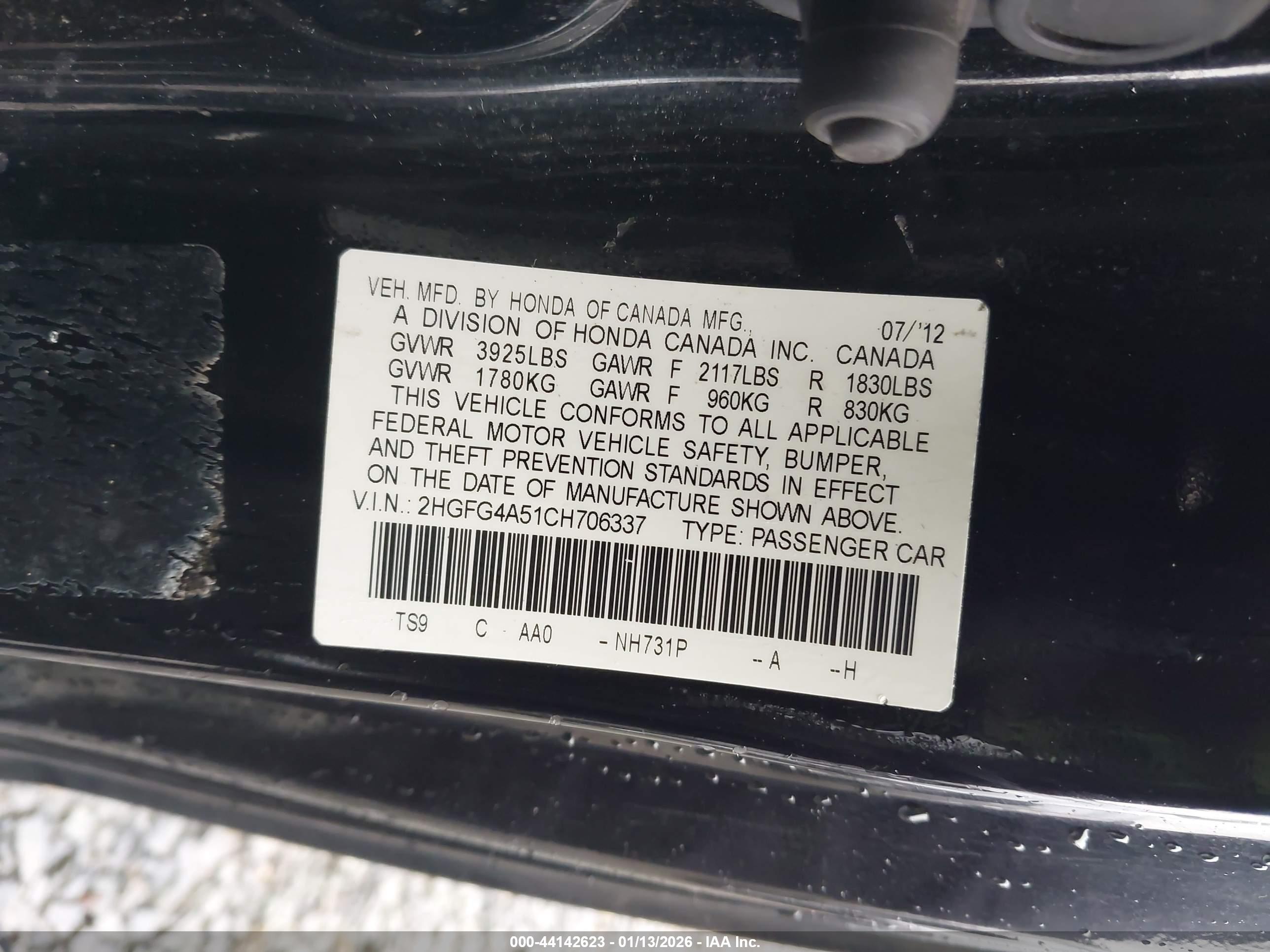 HONDA CIVIC image 9