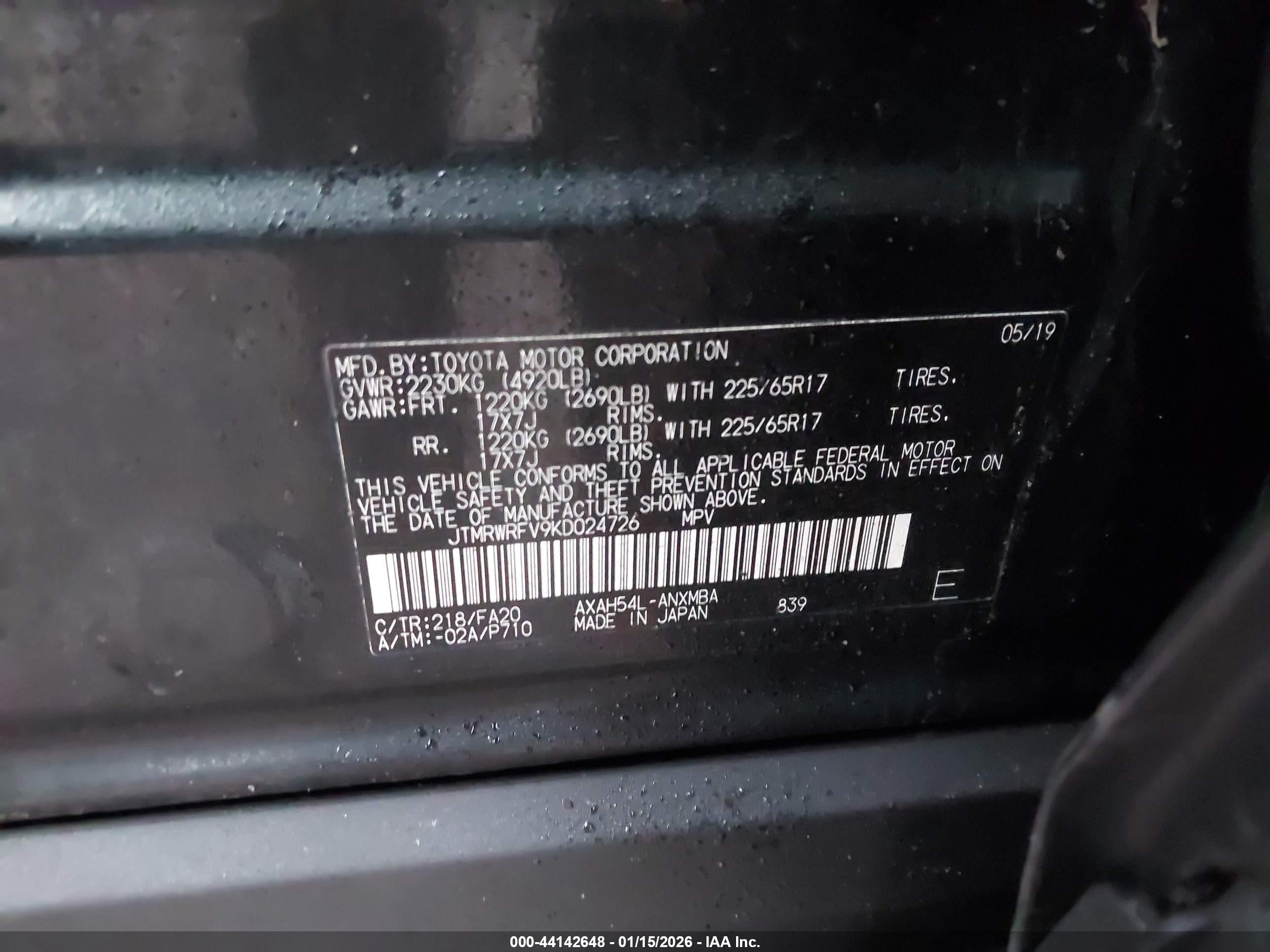 TOYOTA RAV4 image 9