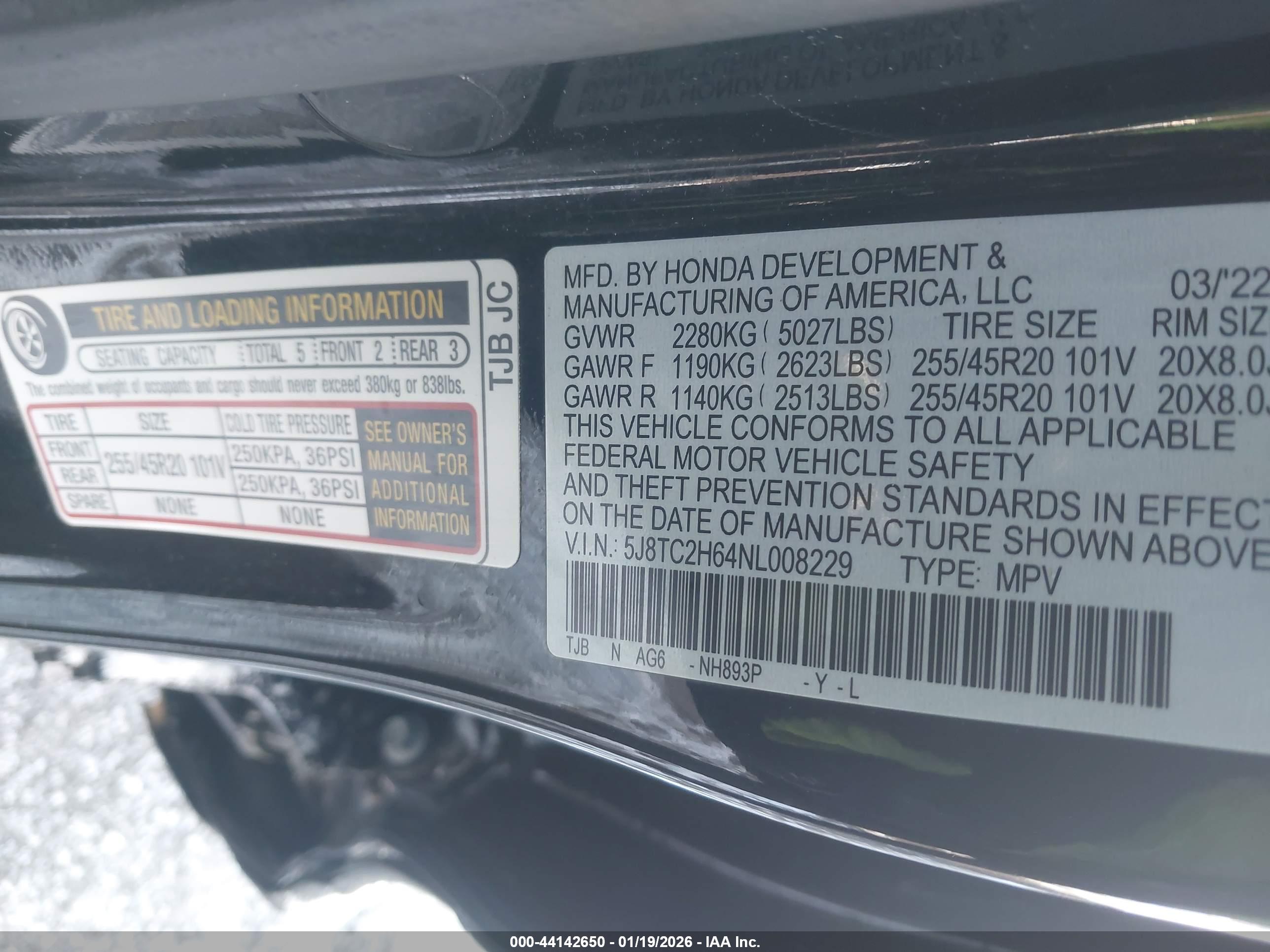 ACURA RDX image 9