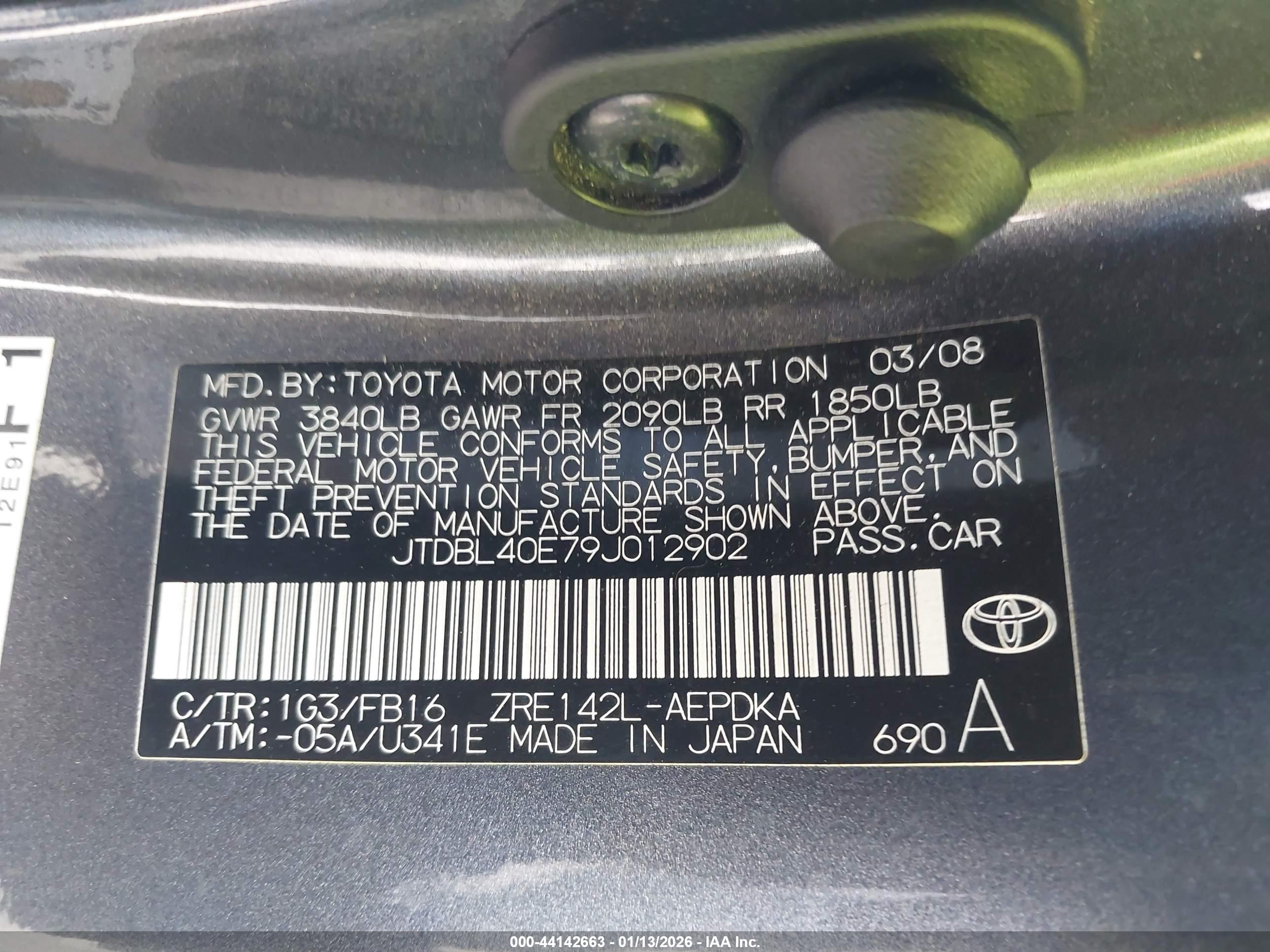 TOYOTA COROLLA image 9