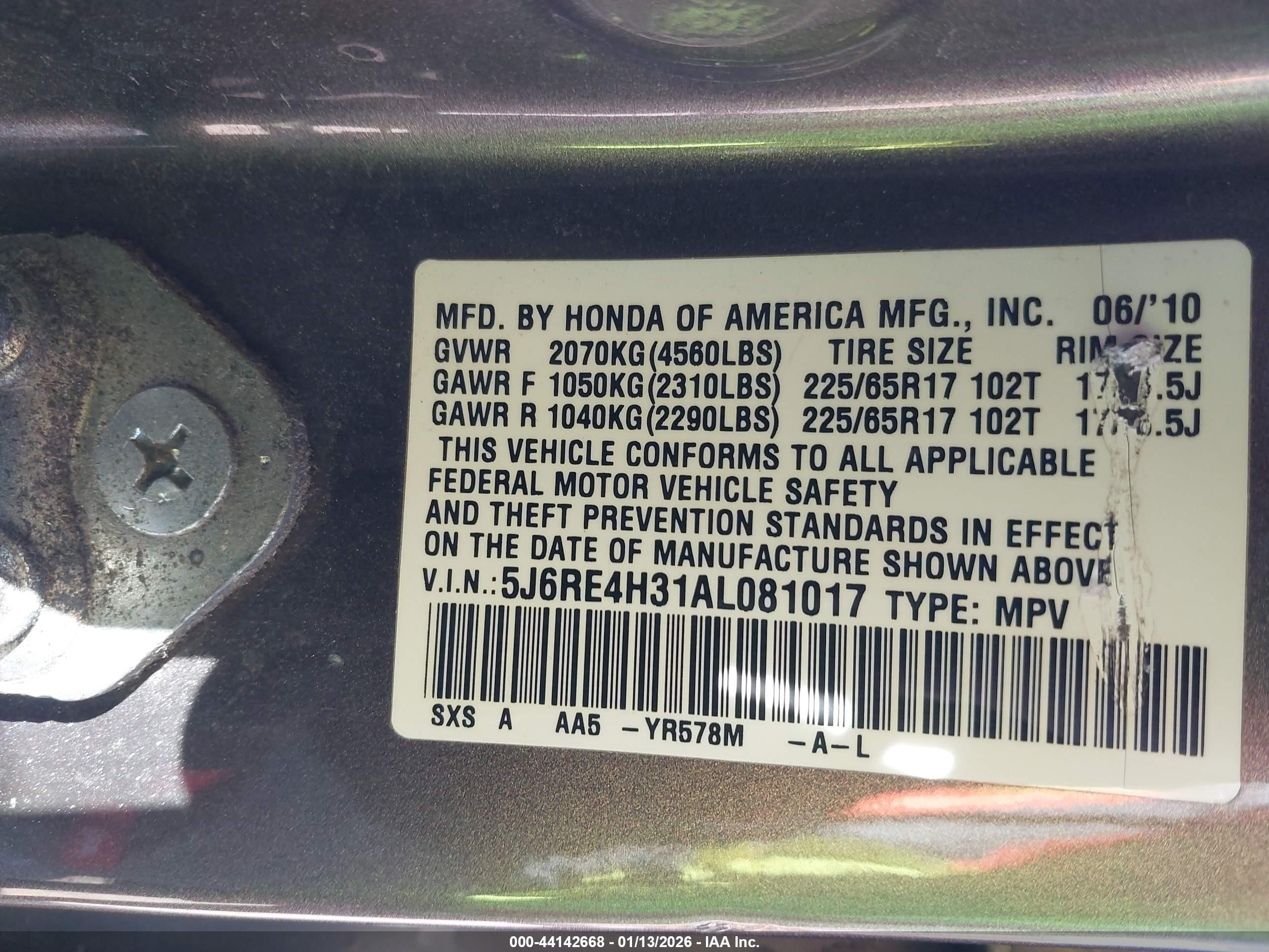 HONDA CR-V image 9