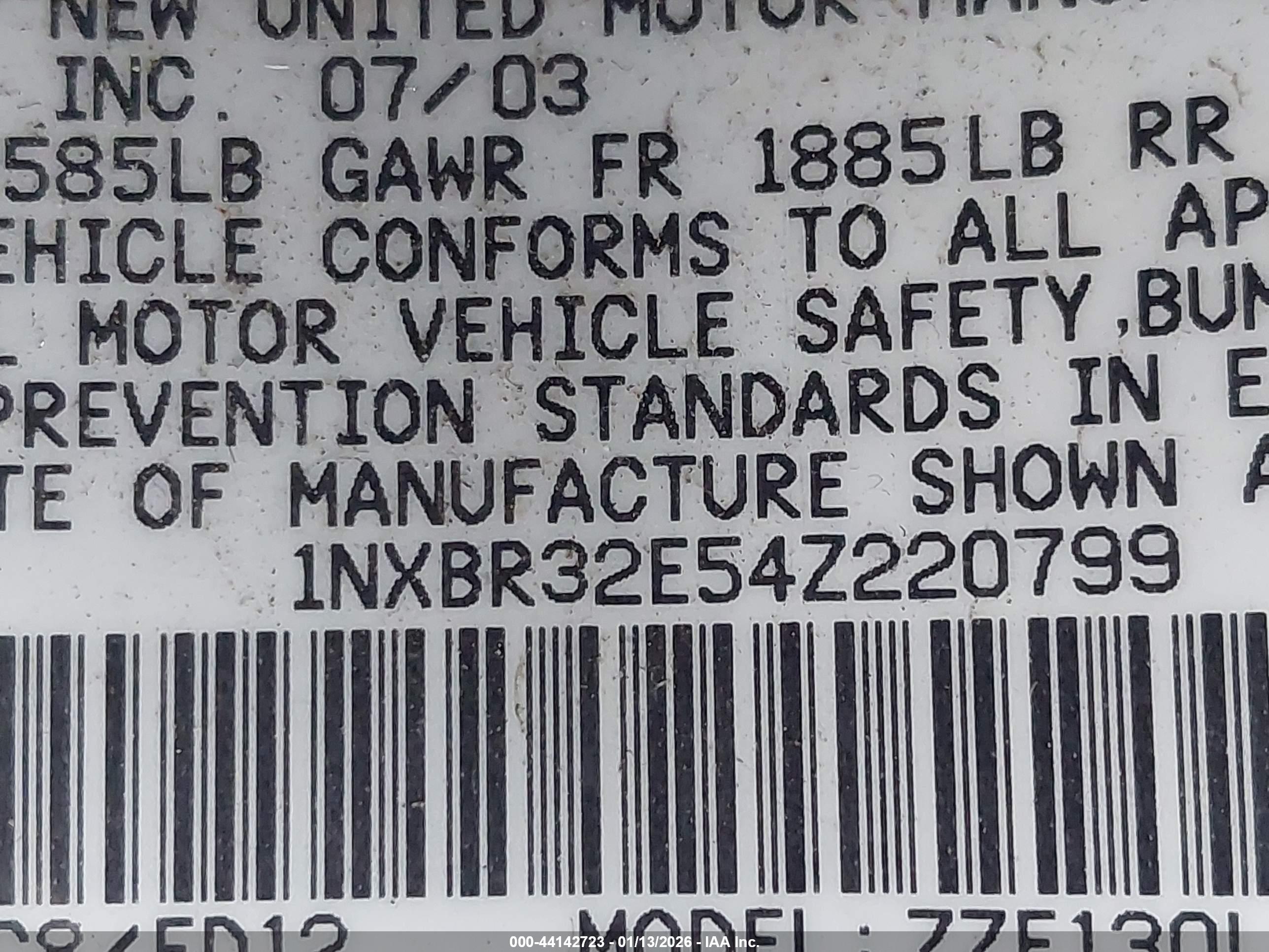 TOYOTA COROLLA image 9