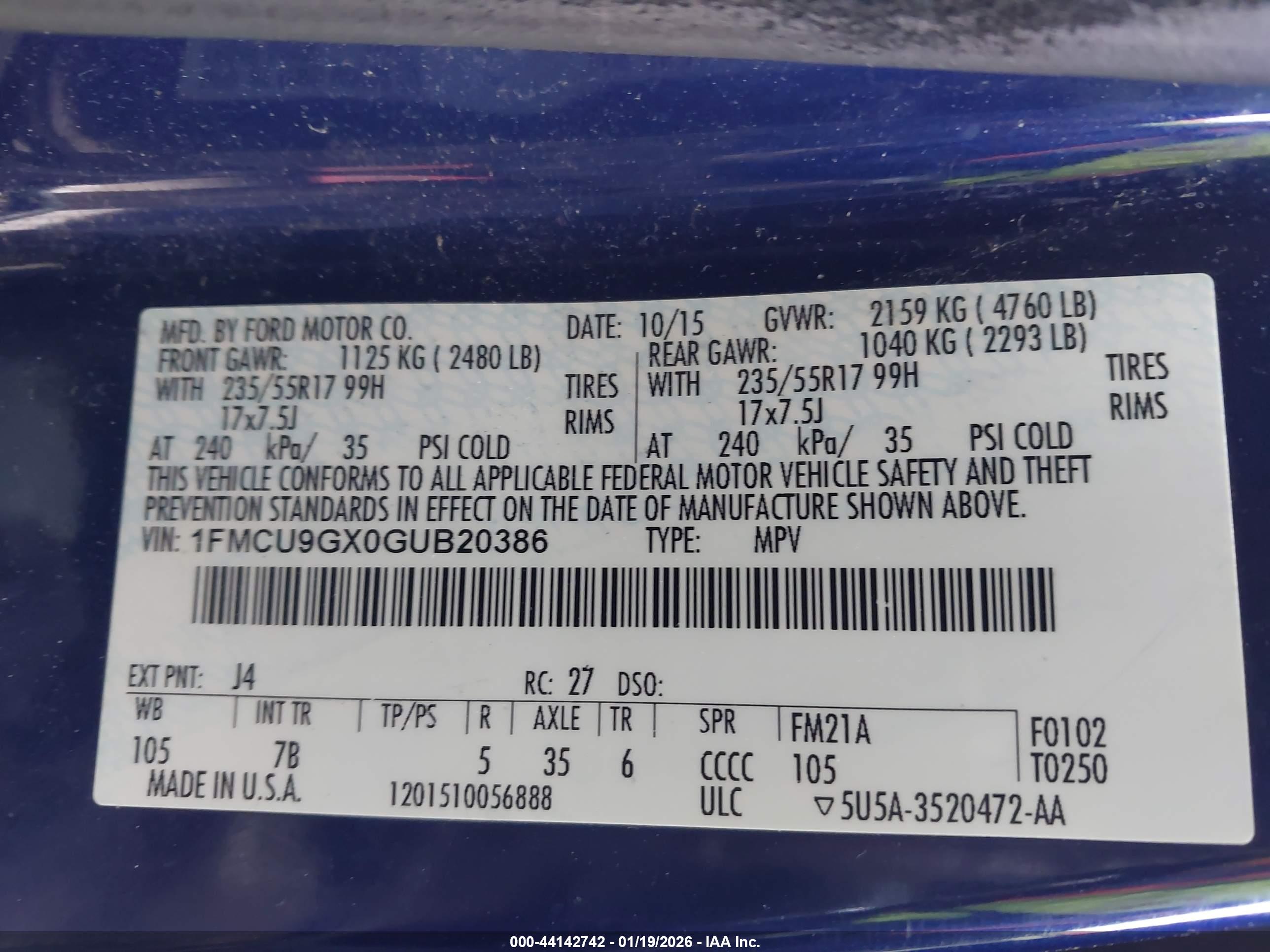 FORD ESCAPE image 9