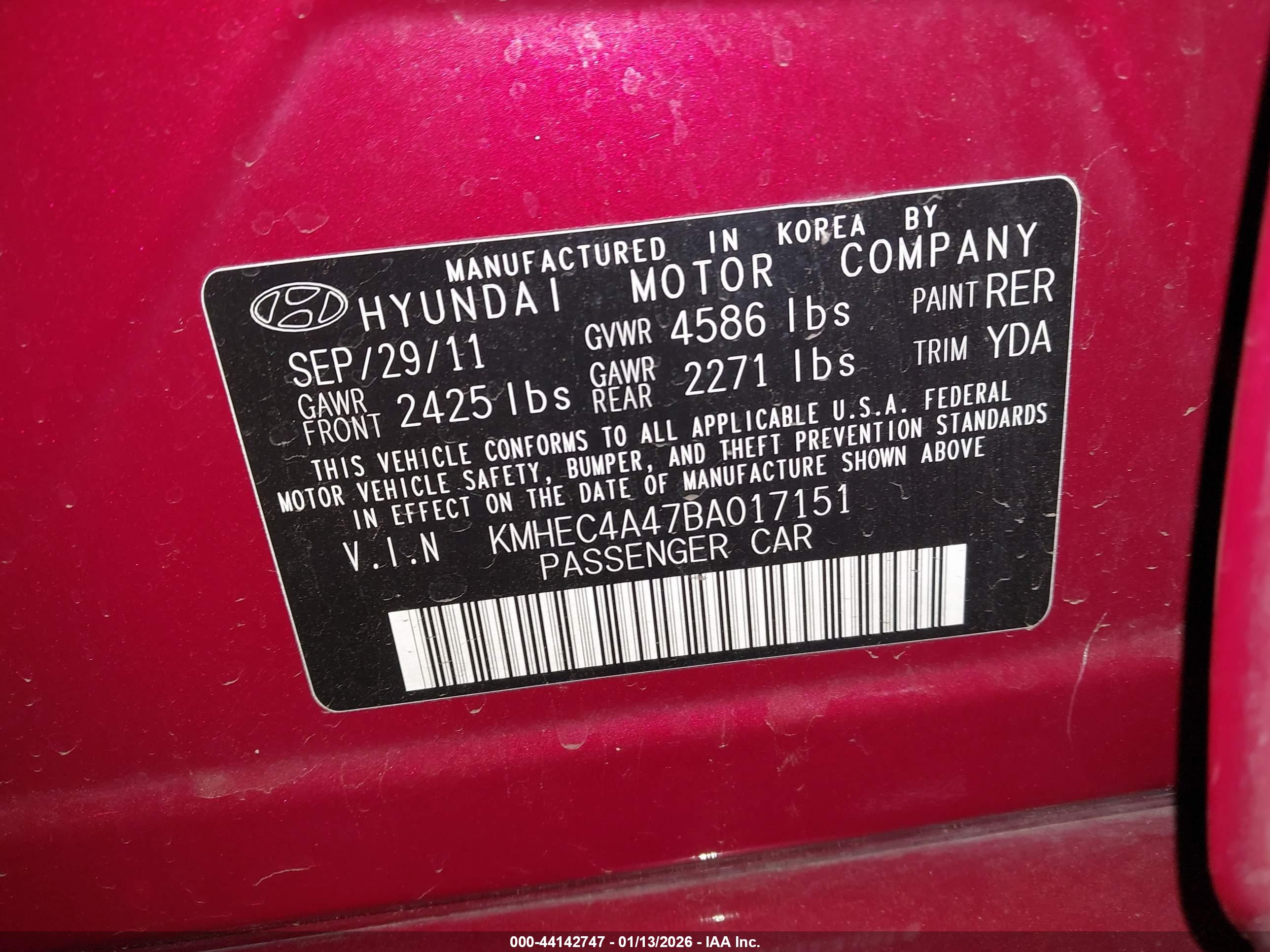 HYUNDAI SONATA image 9