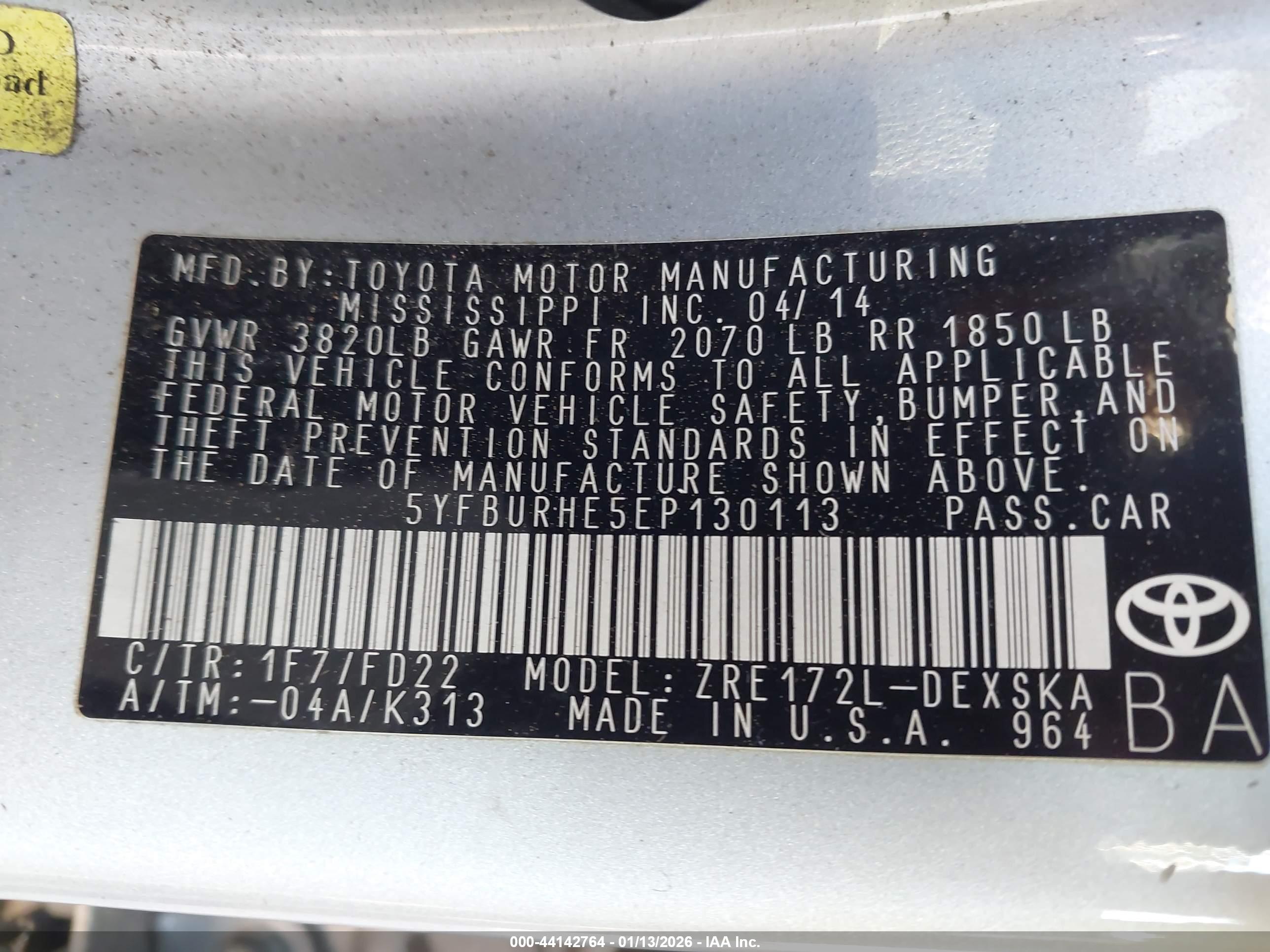 TOYOTA COROLLA image 9