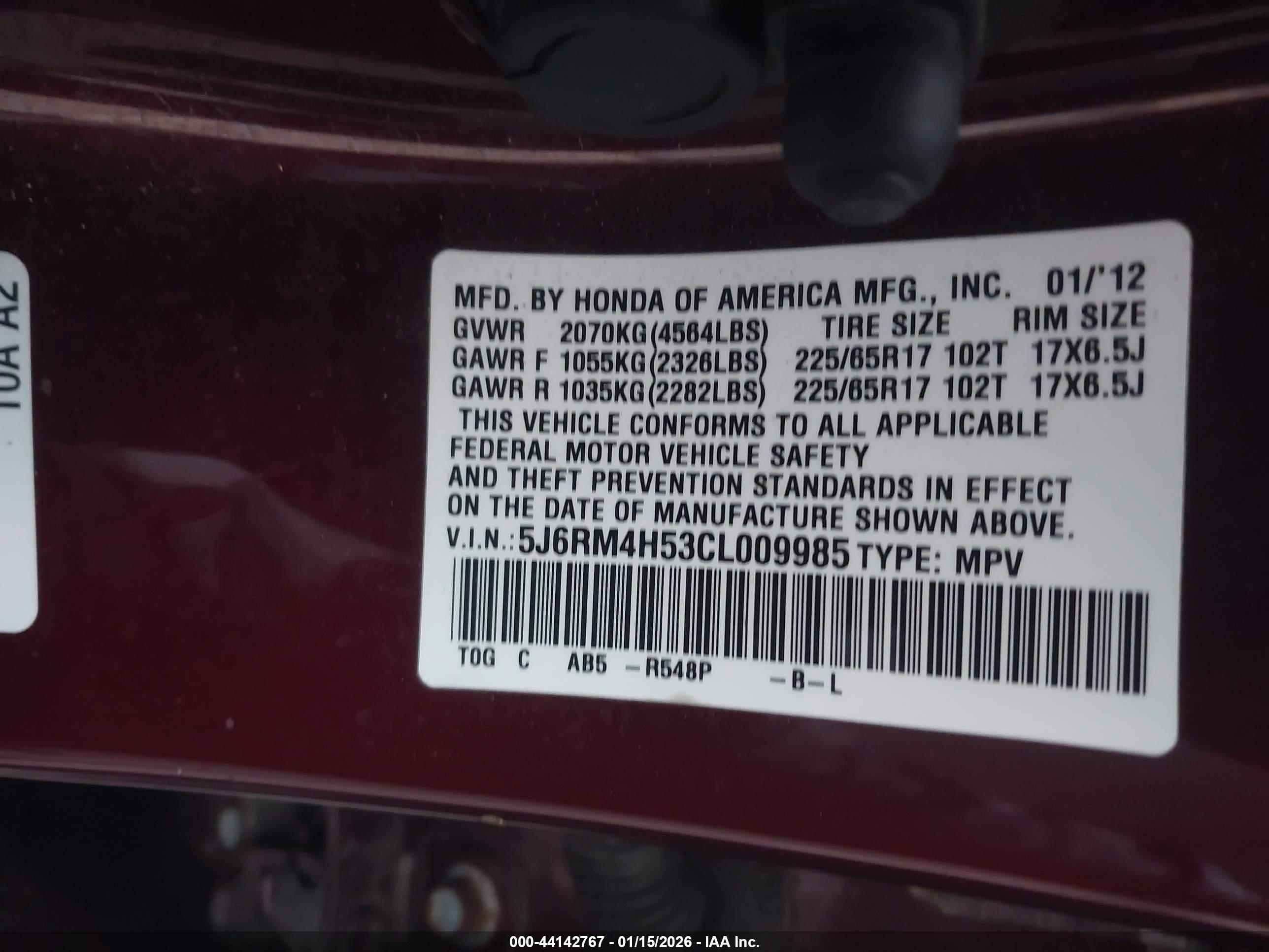 HONDA CR-V image 9