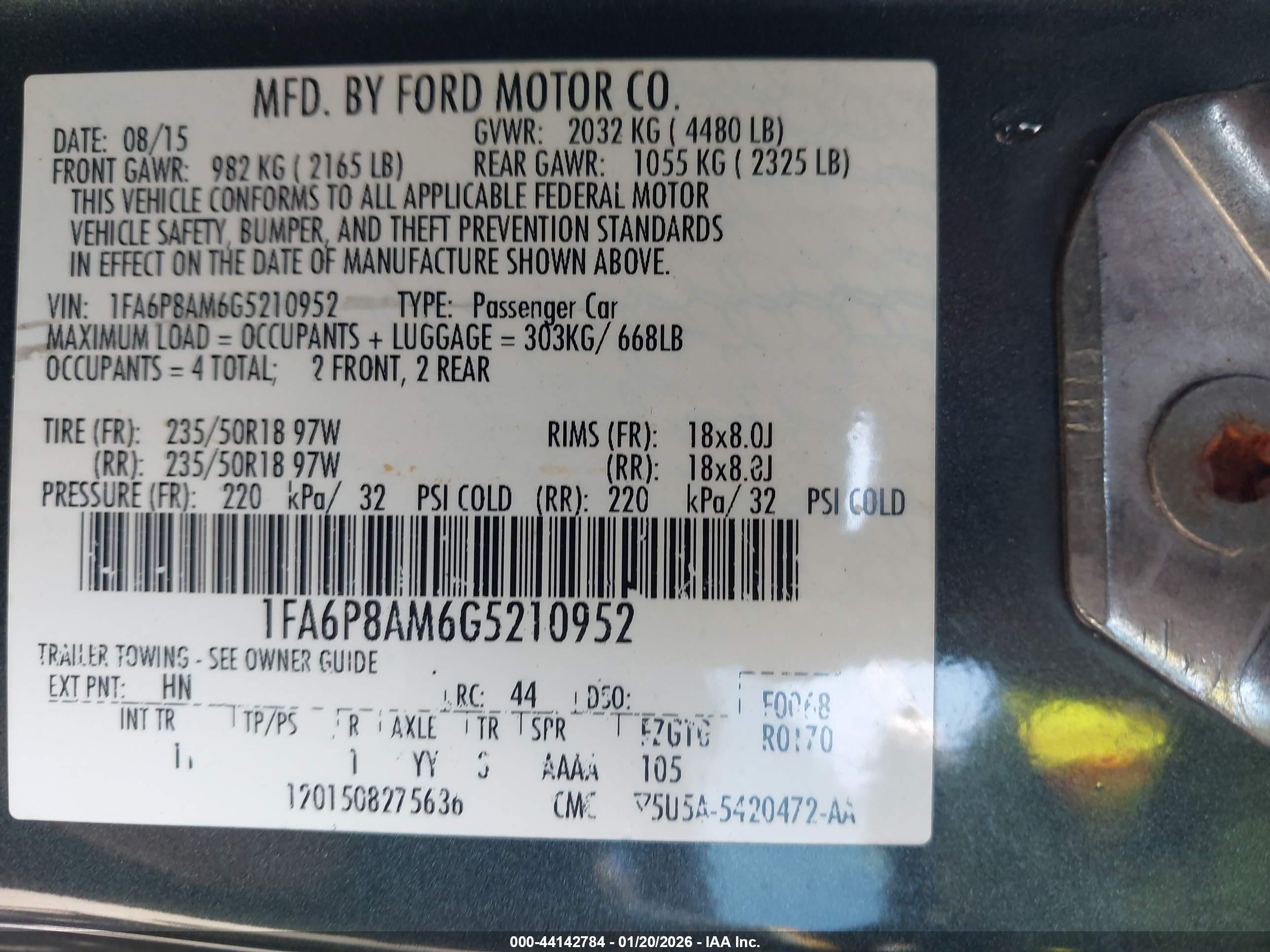 FORD MUSTANG image 9