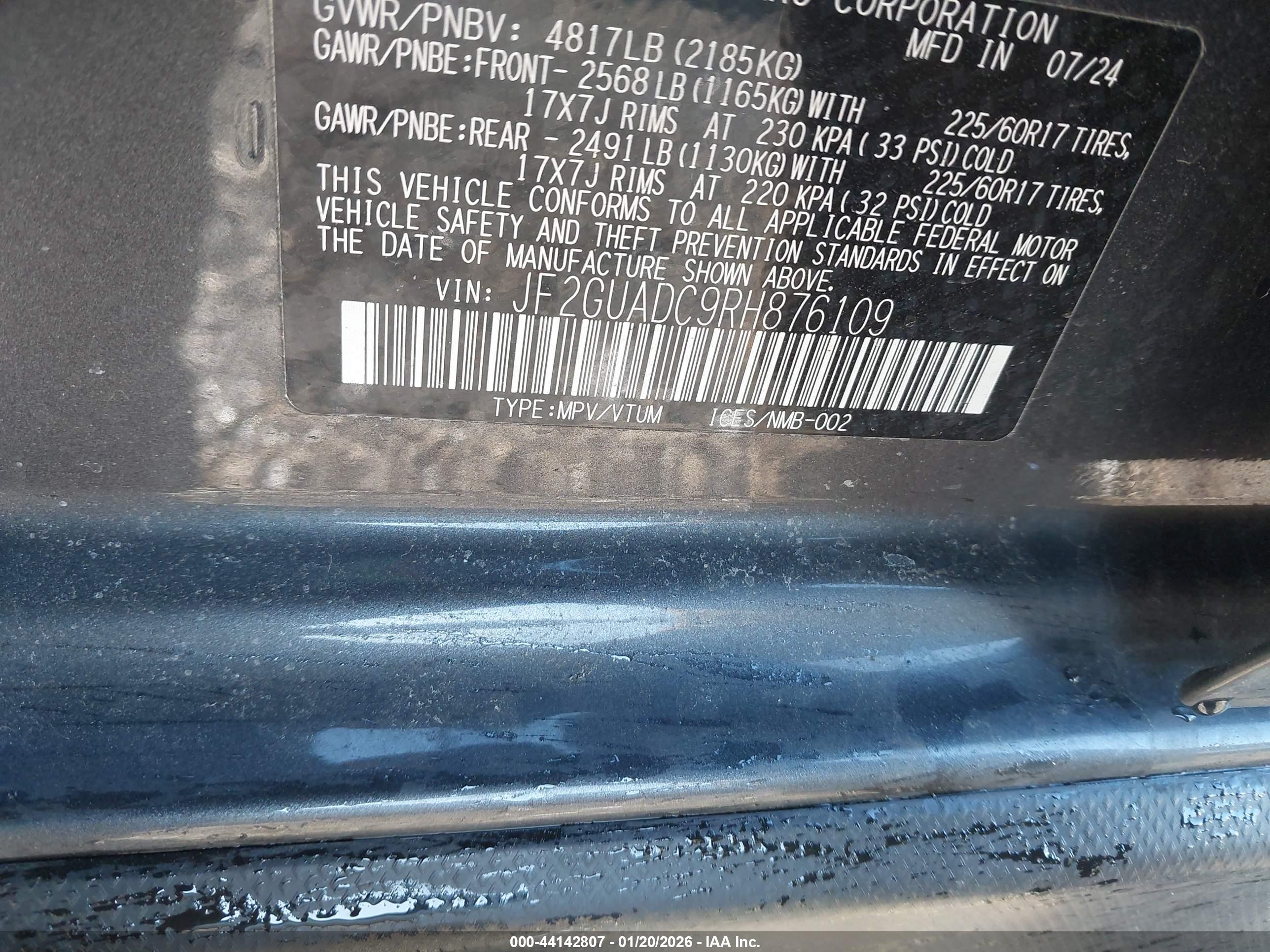 SUBARU CROSSTREK image 9