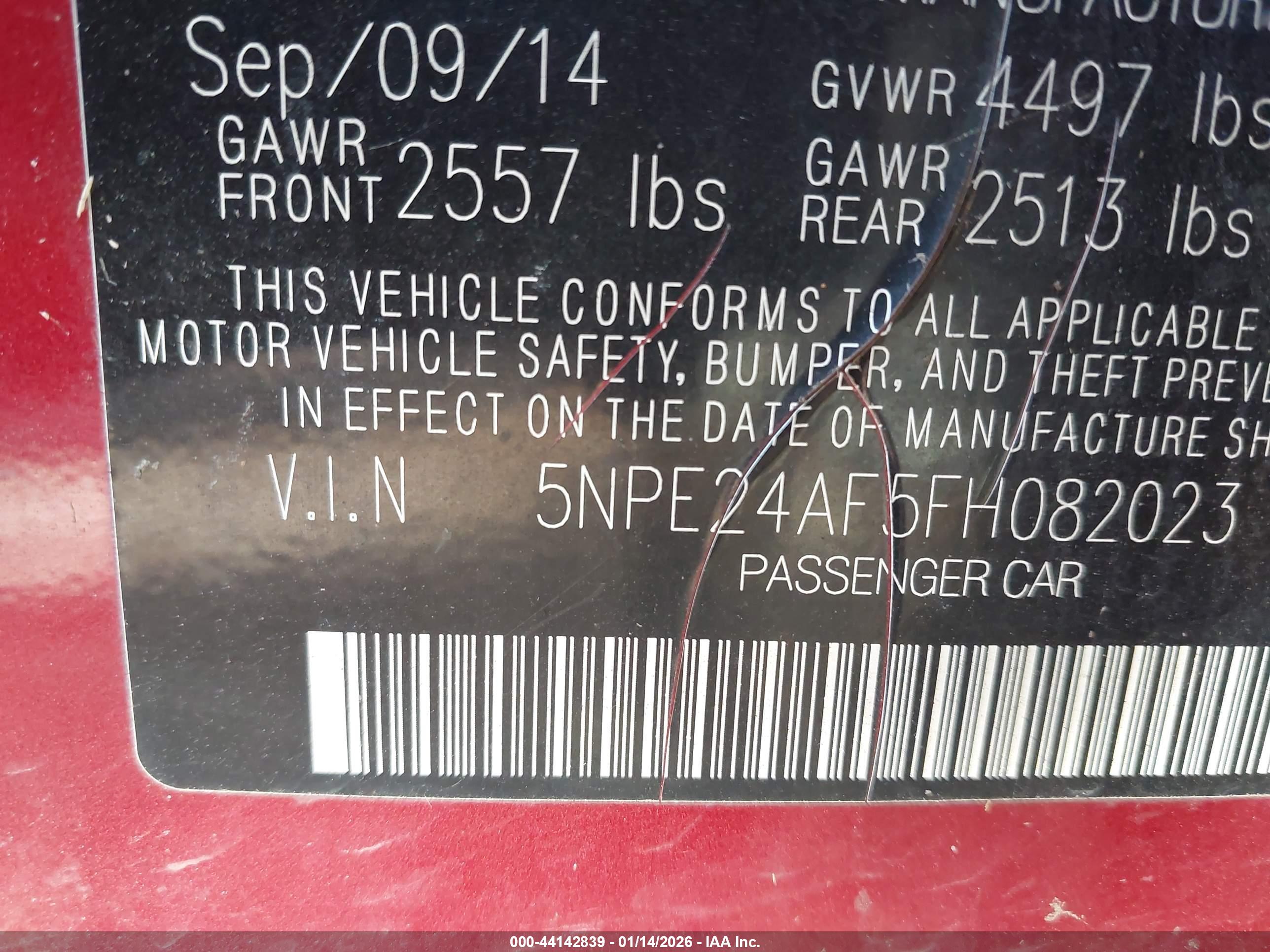 HYUNDAI SONATA image 9